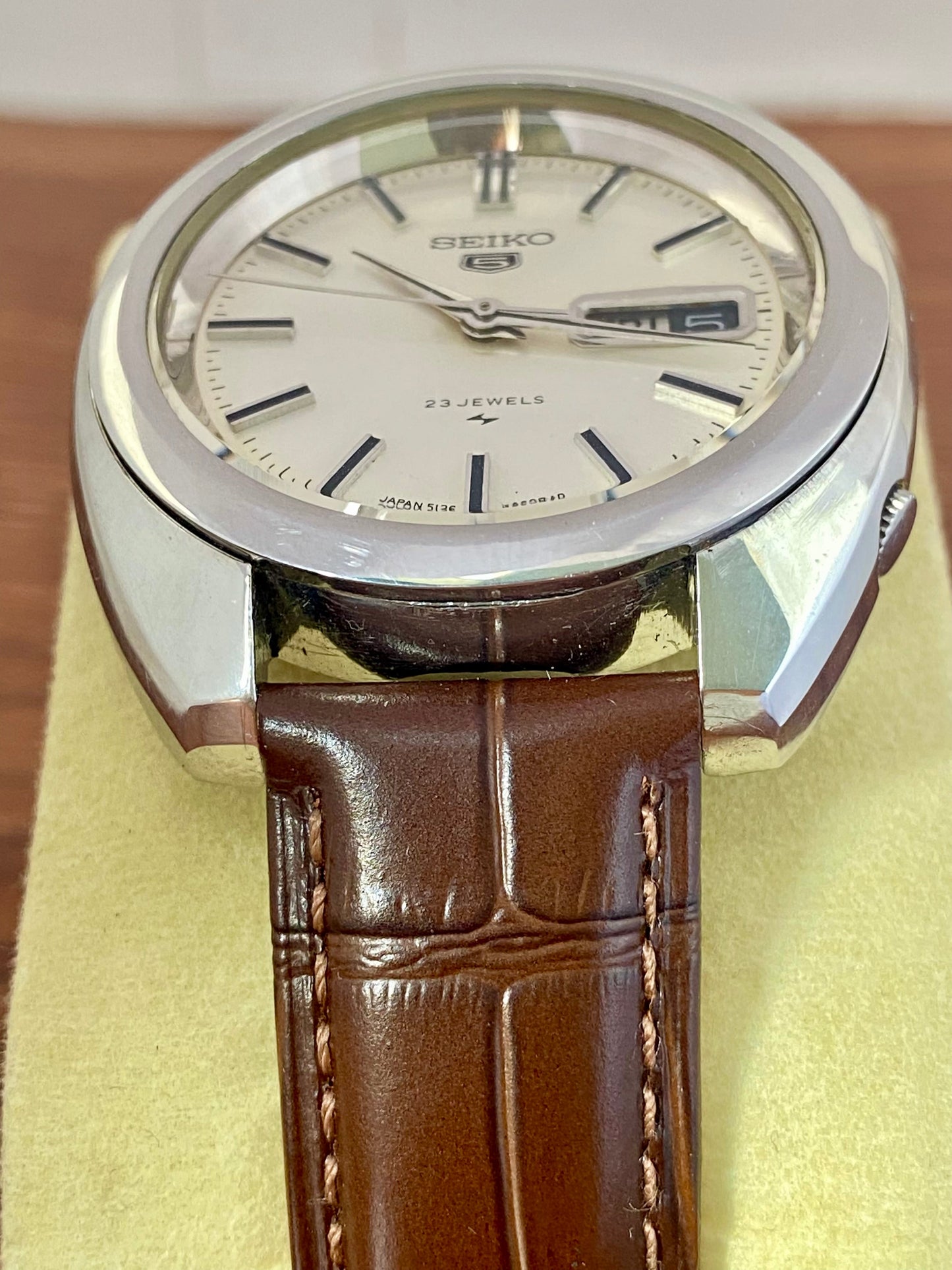 Vintage Seiko 5 5126-7020 Serviced Automatic June 1969 UK VINTAGE WATCH LTD