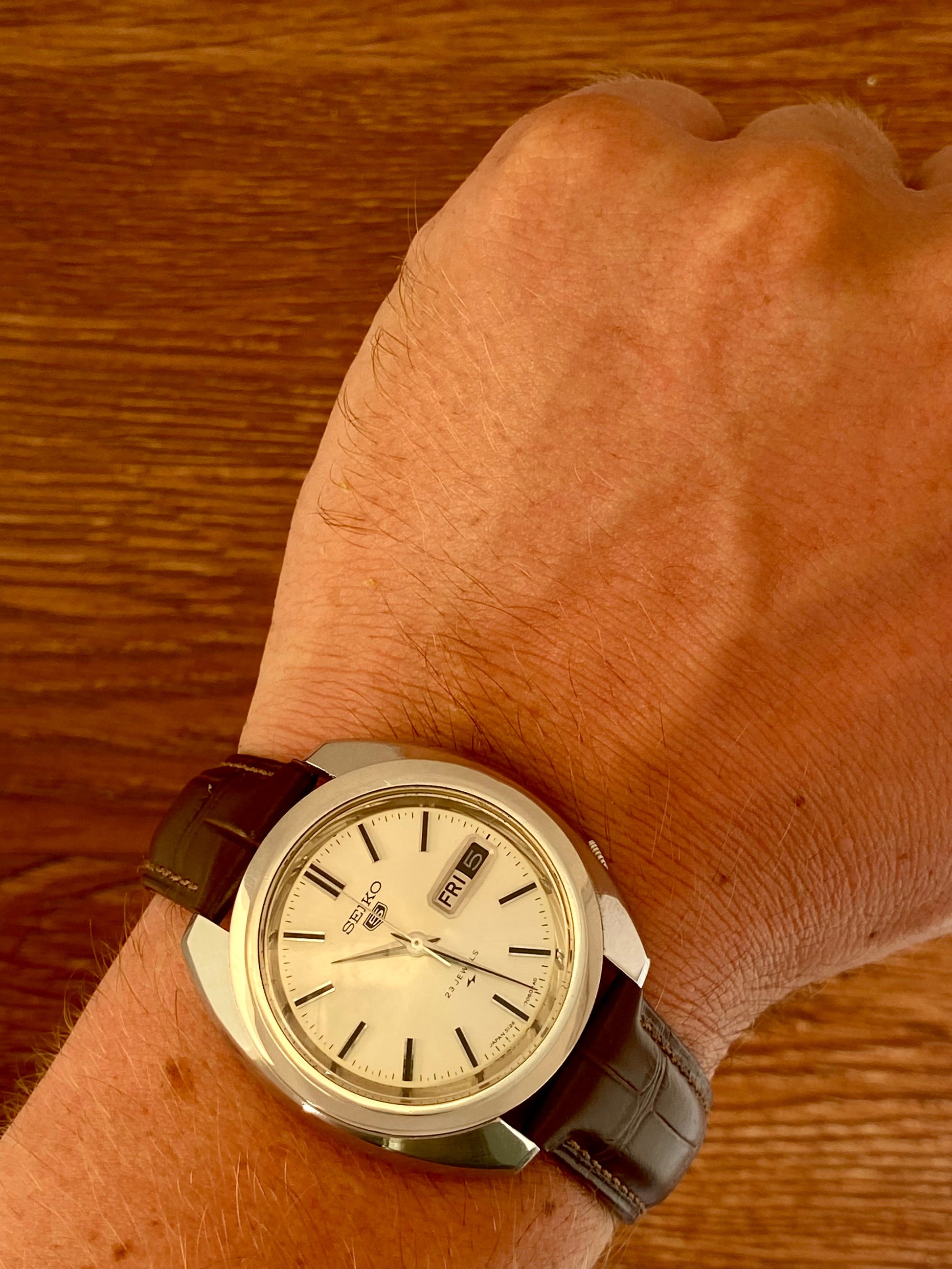 Vintage Seiko 5 5126-7020 Serviced Automatic June 1969 UK VINTAGE WATCH LTD