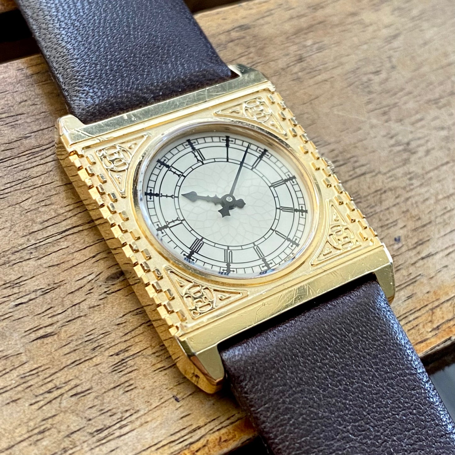Rare July 1988 Seiko Quartz 5P30-6150 Big Ben Watch  Westminster London