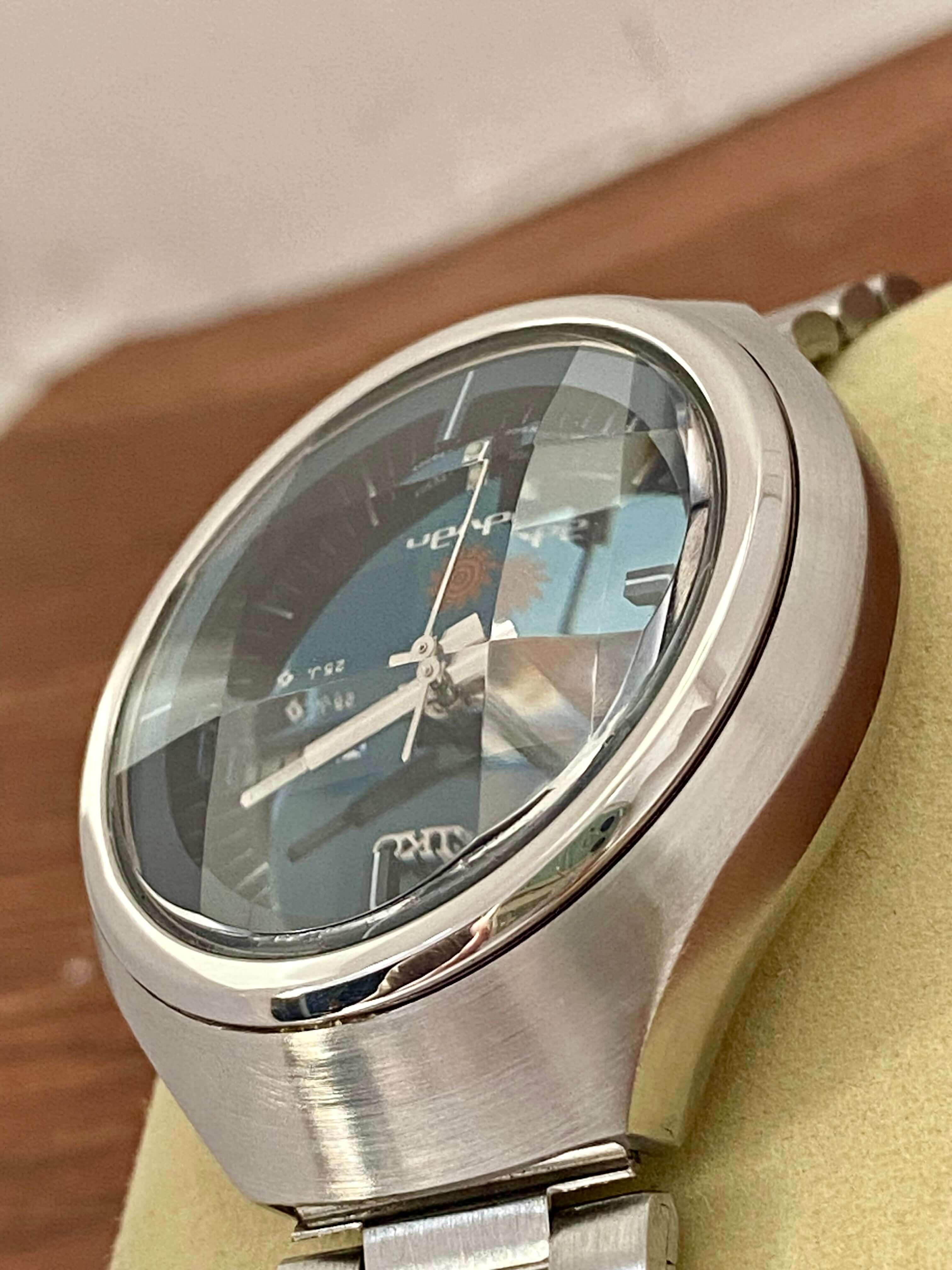 Seiko Advan 6106-7680 Rare Blue Dial Serviced Auto July 1973 – UK
