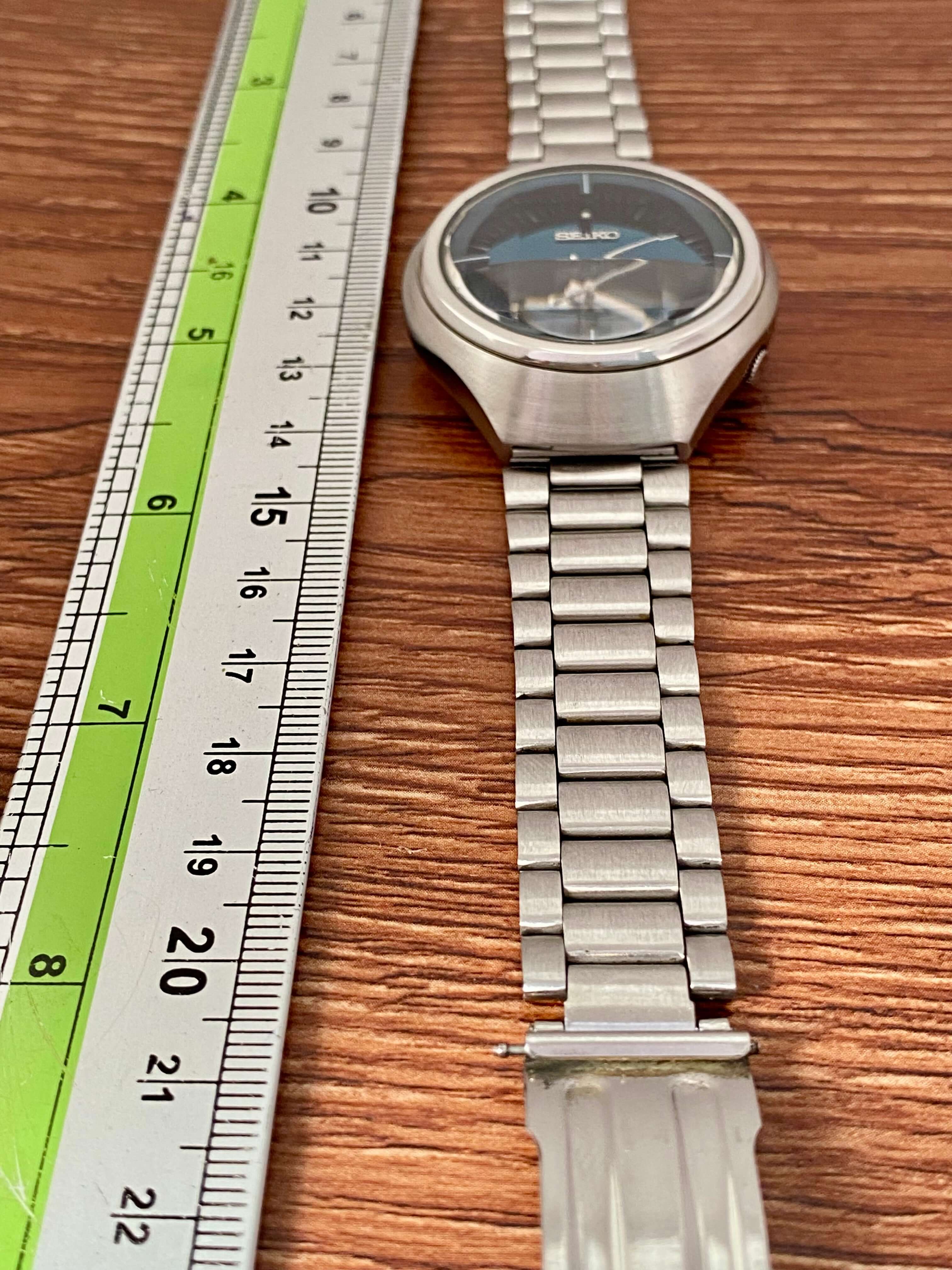 Seiko Advan 6106-7680 Rare Blue Dial Serviced Auto July 1973 – UK