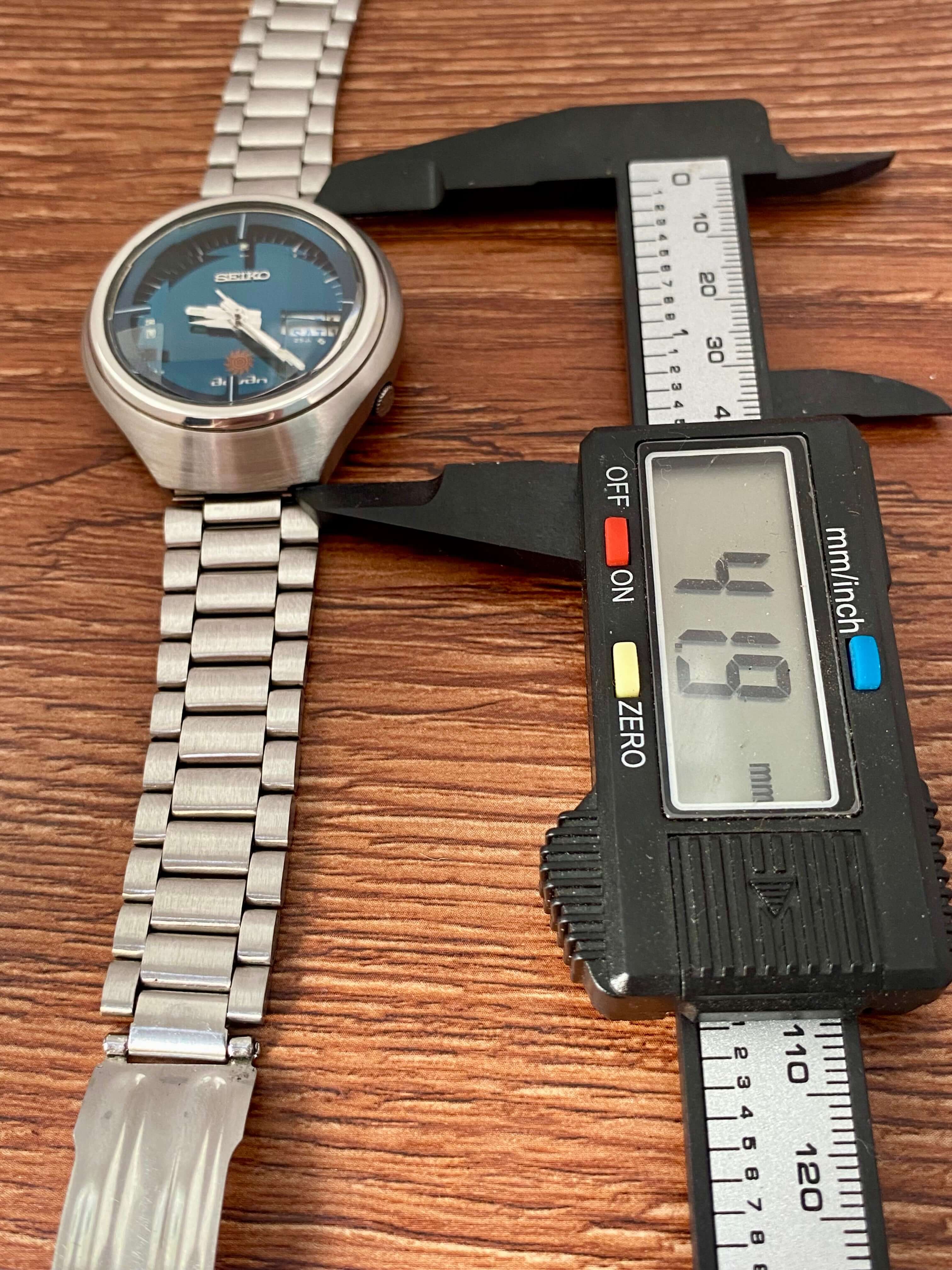 Seiko Advan 6106-7680 Rare Blue Dial Serviced Auto July 1973 – UK