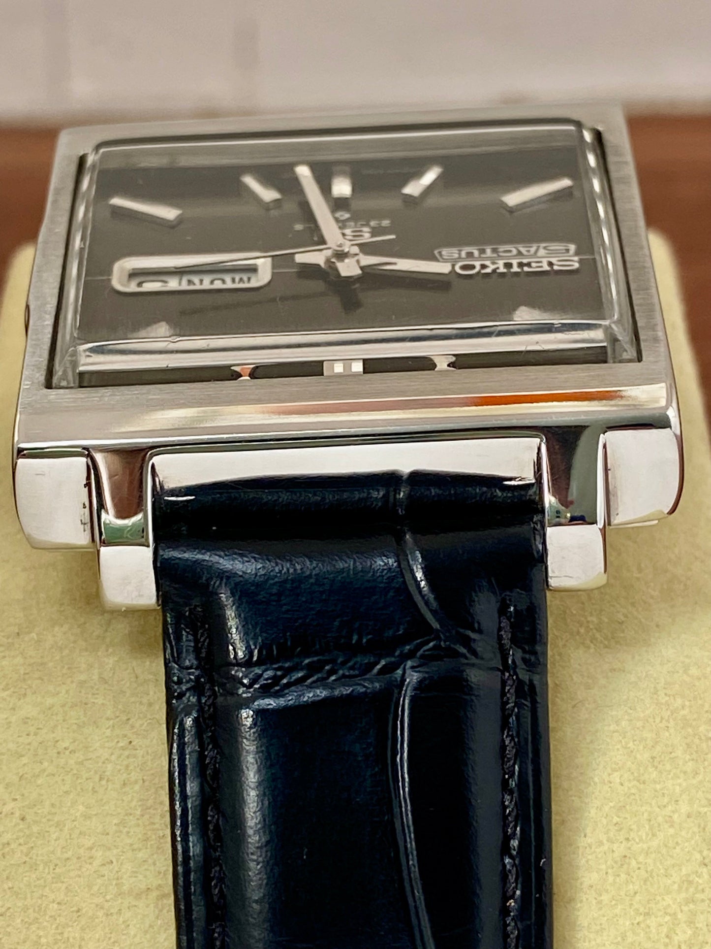 Seiko 5 Actus SS 6106-5440 TV Screen, SERVICED Auto, October 1970 UK VINTAGE WATCH LTD