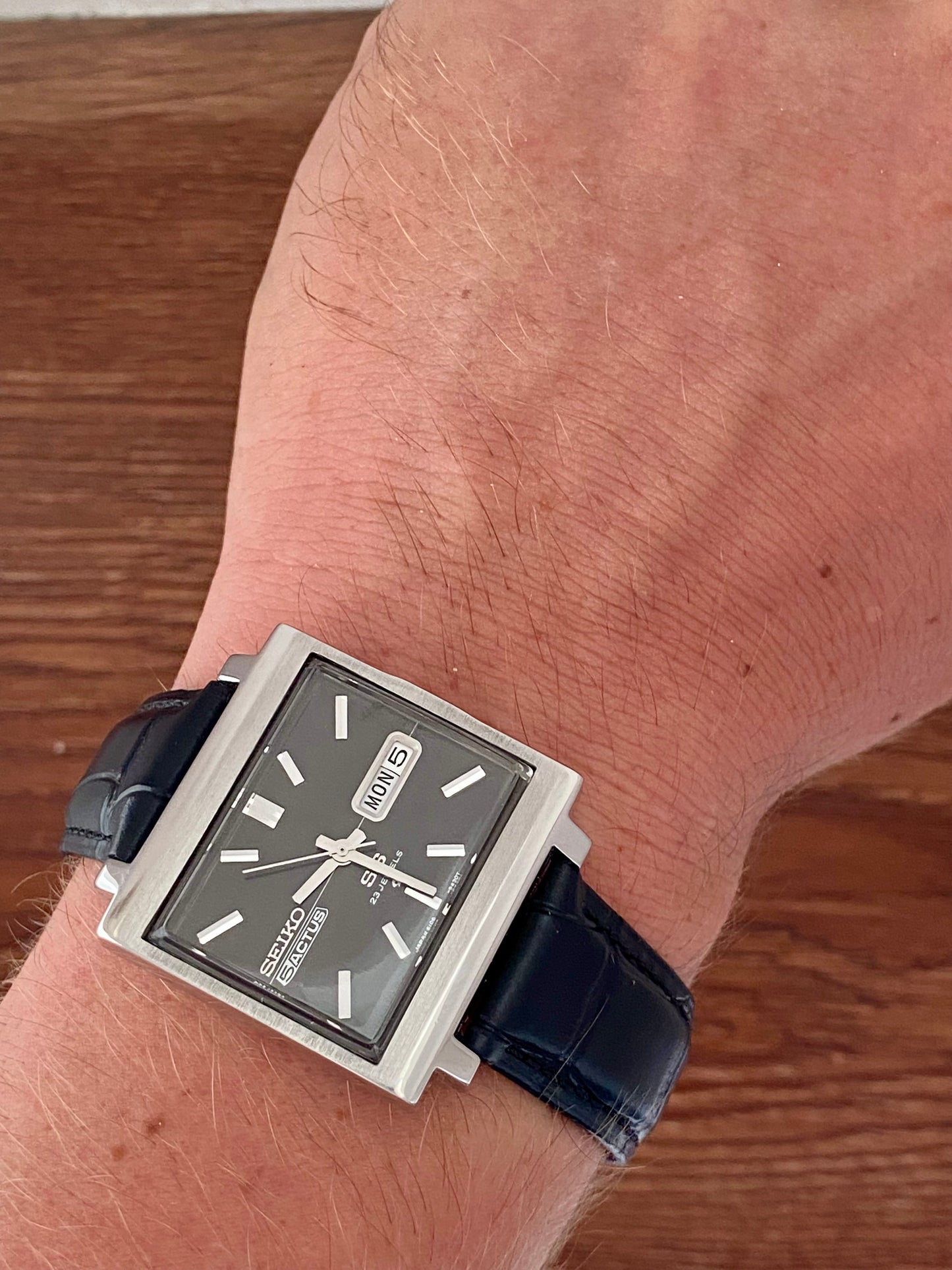 Seiko 5 Actus SS 6106-5440 TV Screen, SERVICED Auto, October 1970 UK VINTAGE WATCH LTD