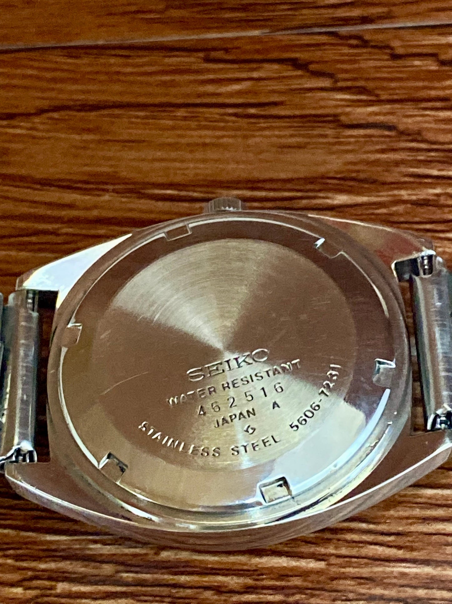 Vintage Seiko Lord Matic 5606-7231 Blue Serviced Automatic, June 1974 UK VINTAGE WATCH LTD