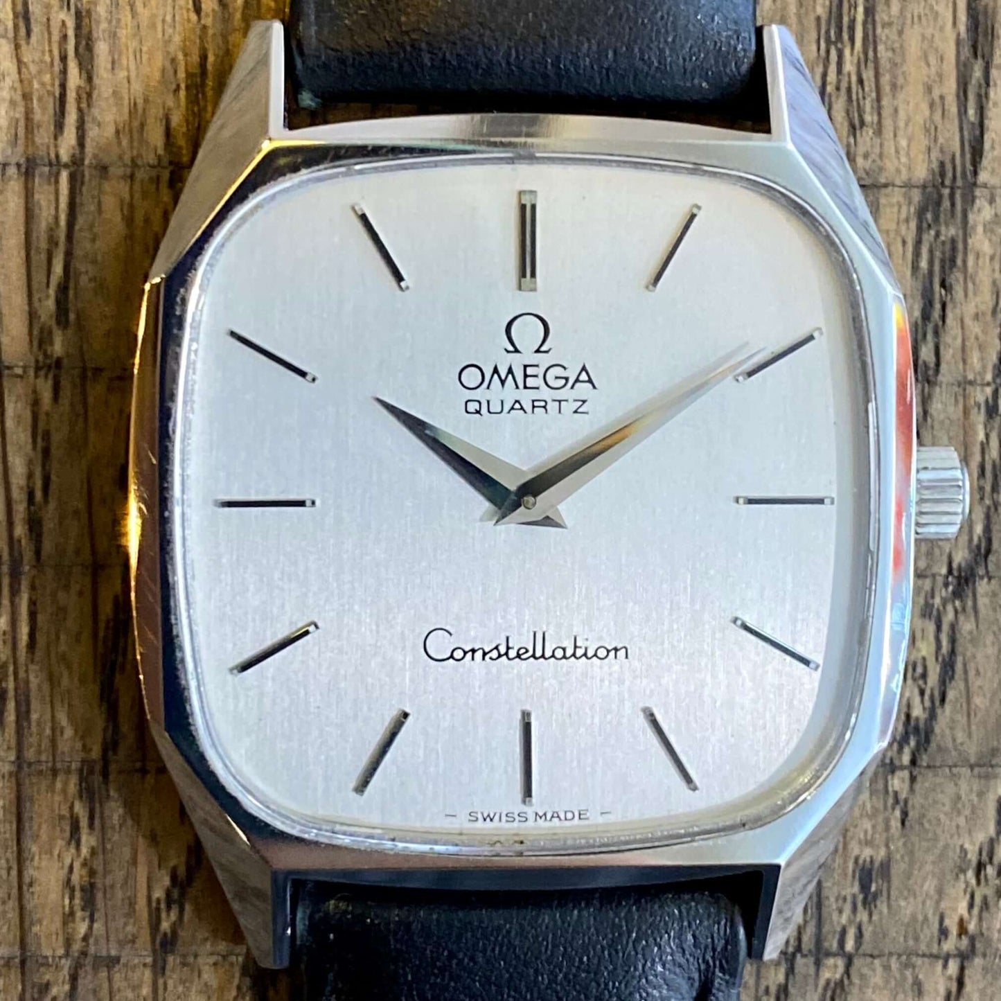 Vintage Omega Constellation 191.0014 Quartz Cal.1330 Silver Dial 1970s