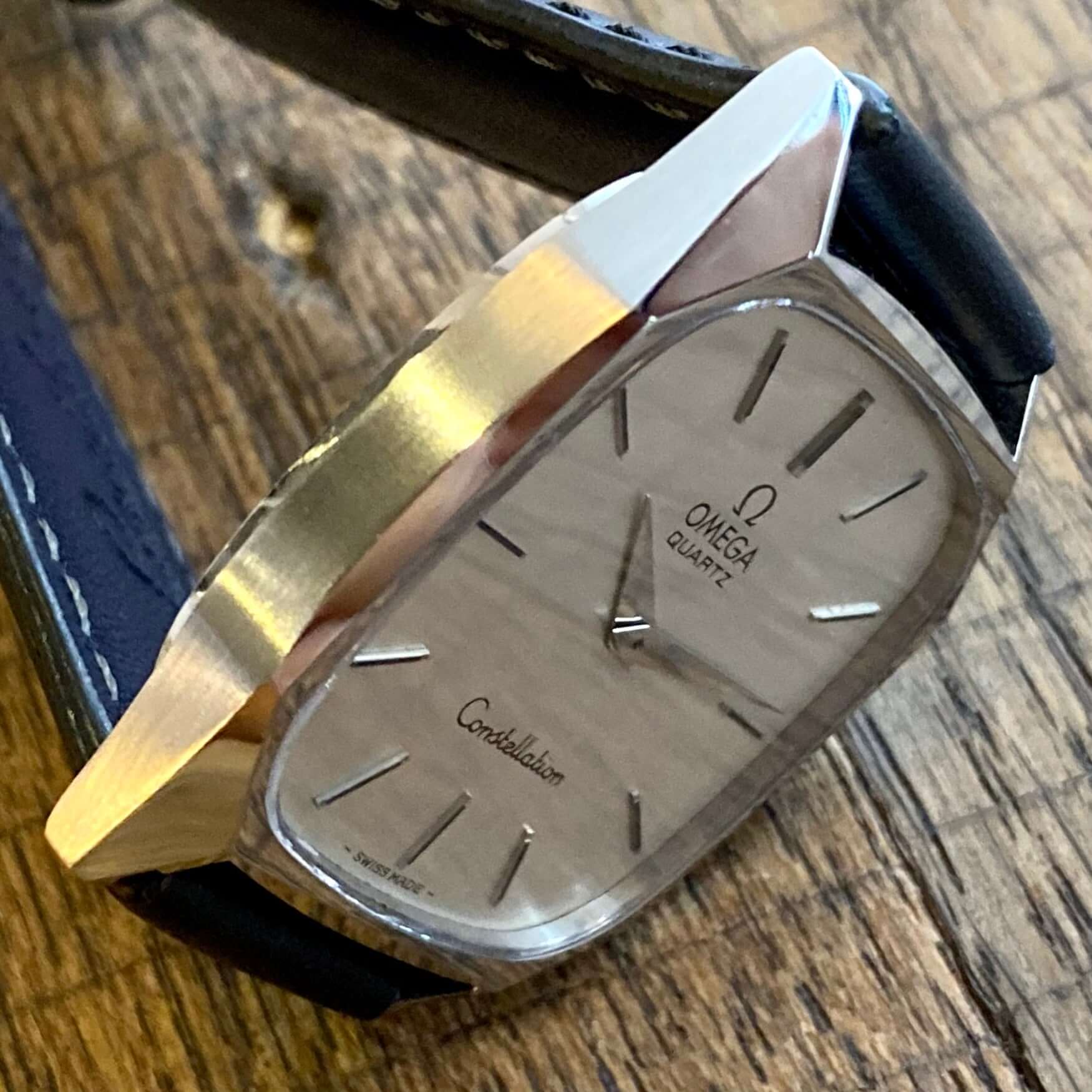 Vintage Omega Constellation 191.0014 Quartz Cal.1330 Silver Dial 1970s