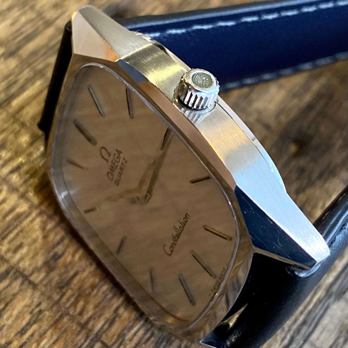 Vintage Omega Constellation 191.0014 Quartz Cal.1330 Silver Dial 1970s