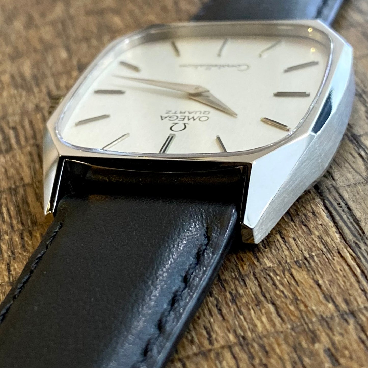Vintage Omega Constellation 191.0014 Quartz Cal.1330 Silver Dial 1970s
