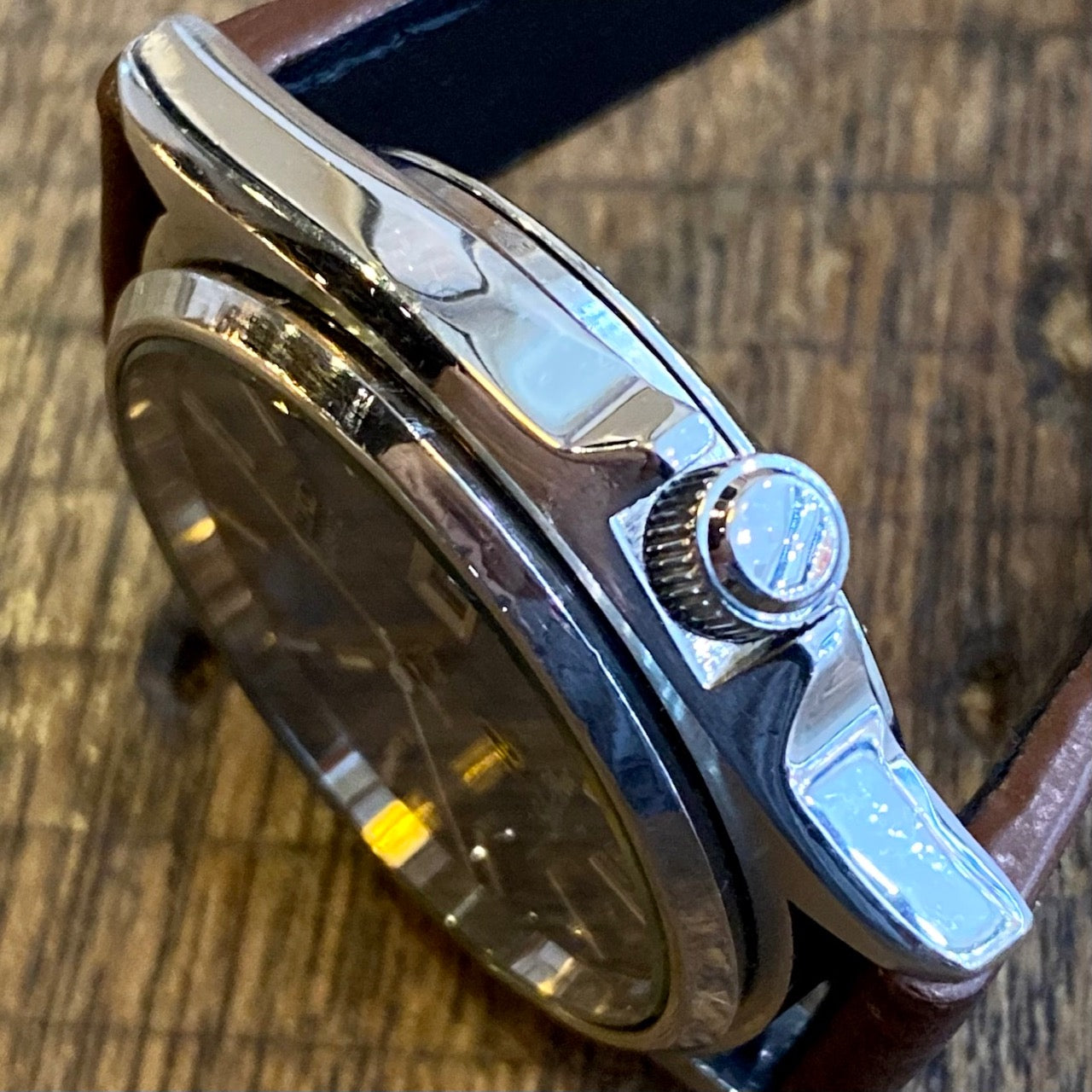 Vintage Seiko Quartz 4336-8090 Silver Wave, Blue Dial 1977 – UK