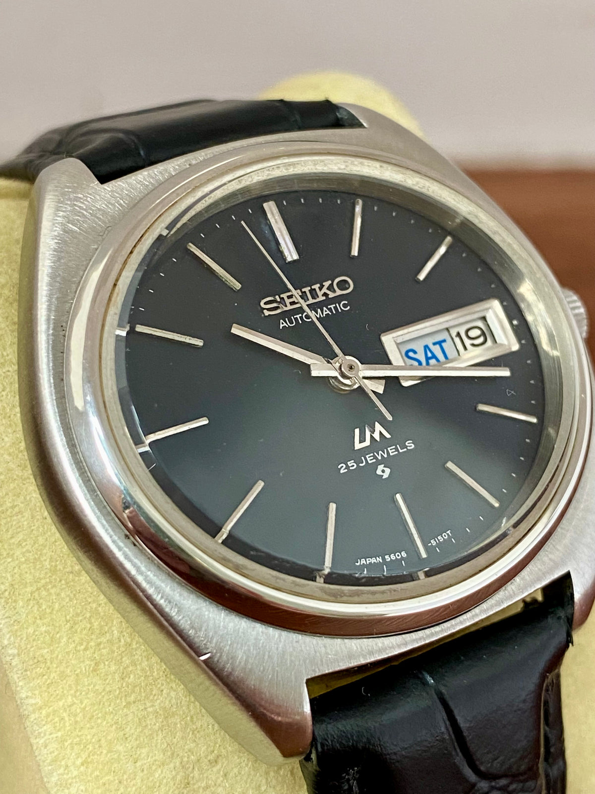 Vintage Seiko Lord Matic 5606-5050 Serviced Automatic, July 1971
