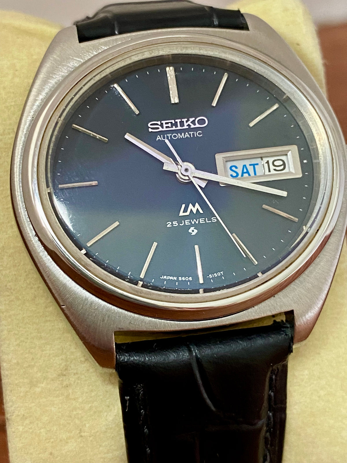 Vintage Seiko Lord Matic 5606-5050 Serviced Automatic, July 1971
