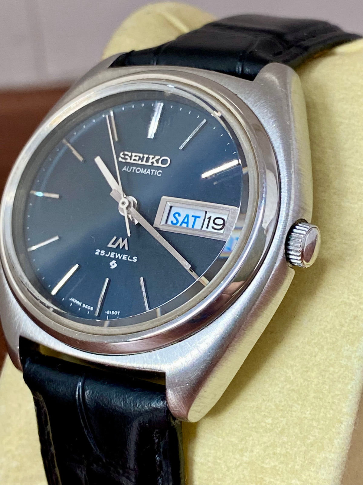 Vintage Seiko Lord Matic 5606-5050 Serviced Automatic, July 1971