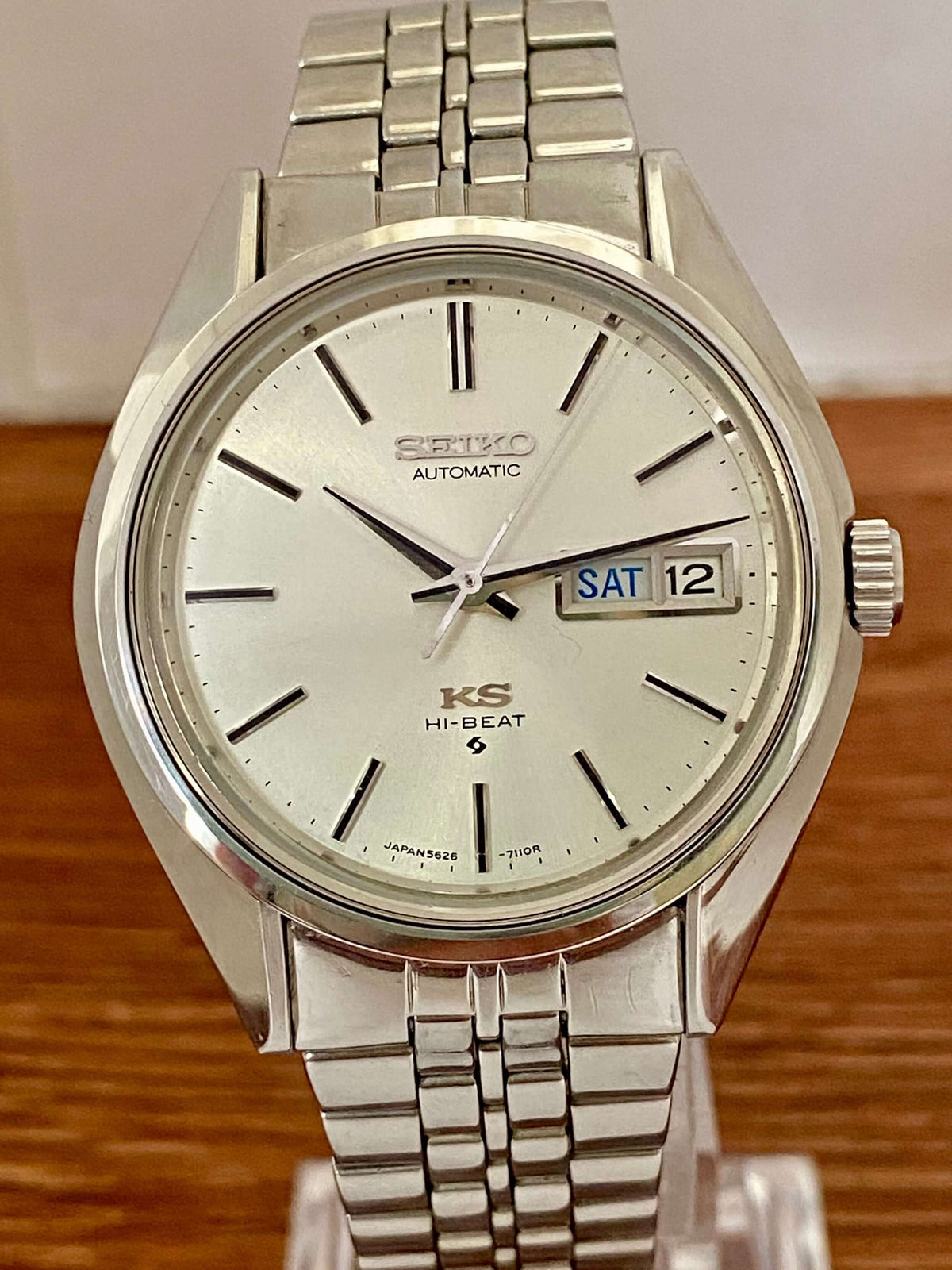 Vintage King Seiko 5626-7111 Hi-Beat Serviced Automatic, September 1972