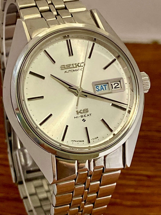 Vintage King Seiko 5626-7111 Hi-Beat Serviced Automatic, September 1972