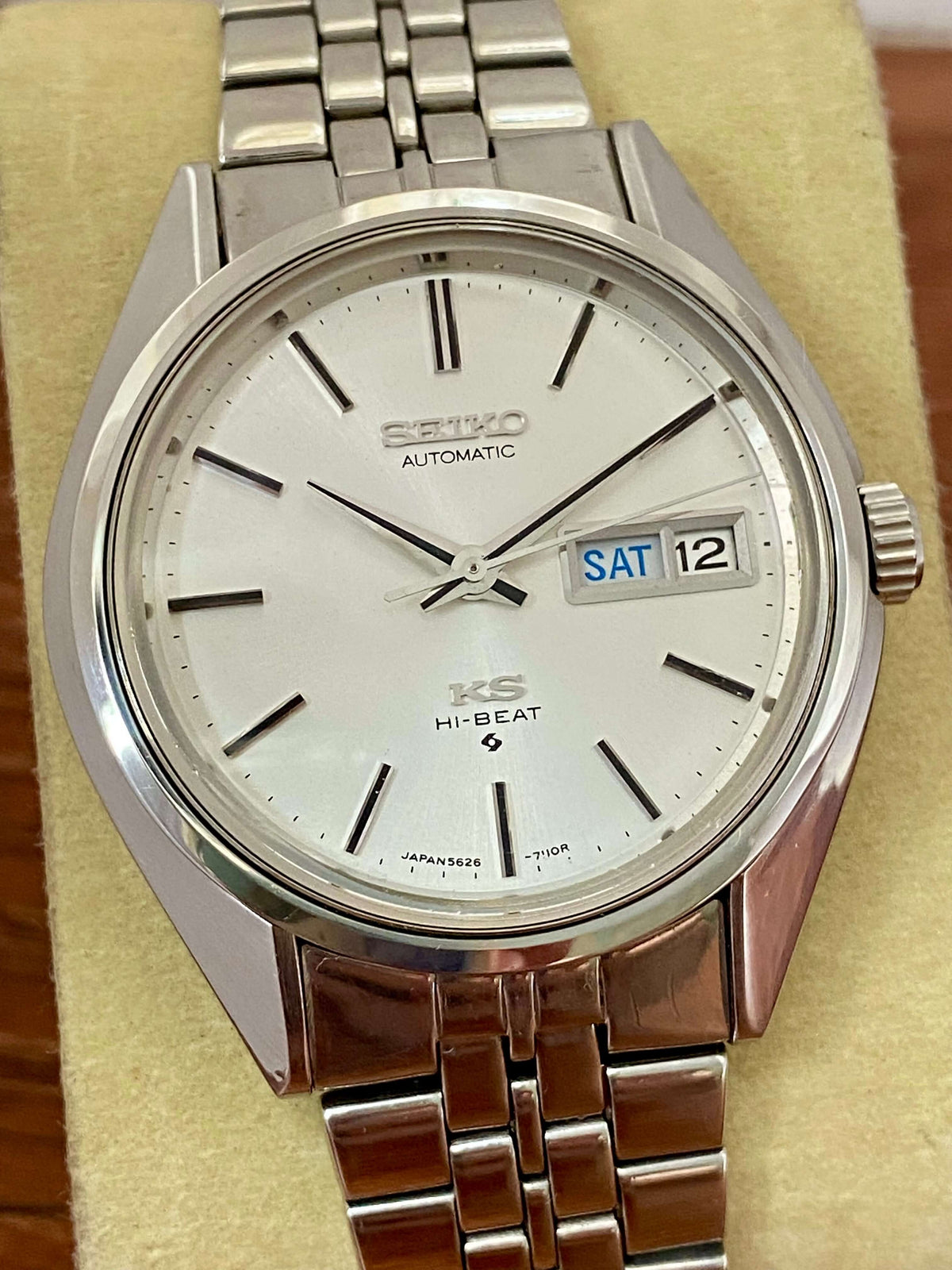Vintage King Seiko 5626-7111 Hi-Beat Serviced Automatic, September 1972
