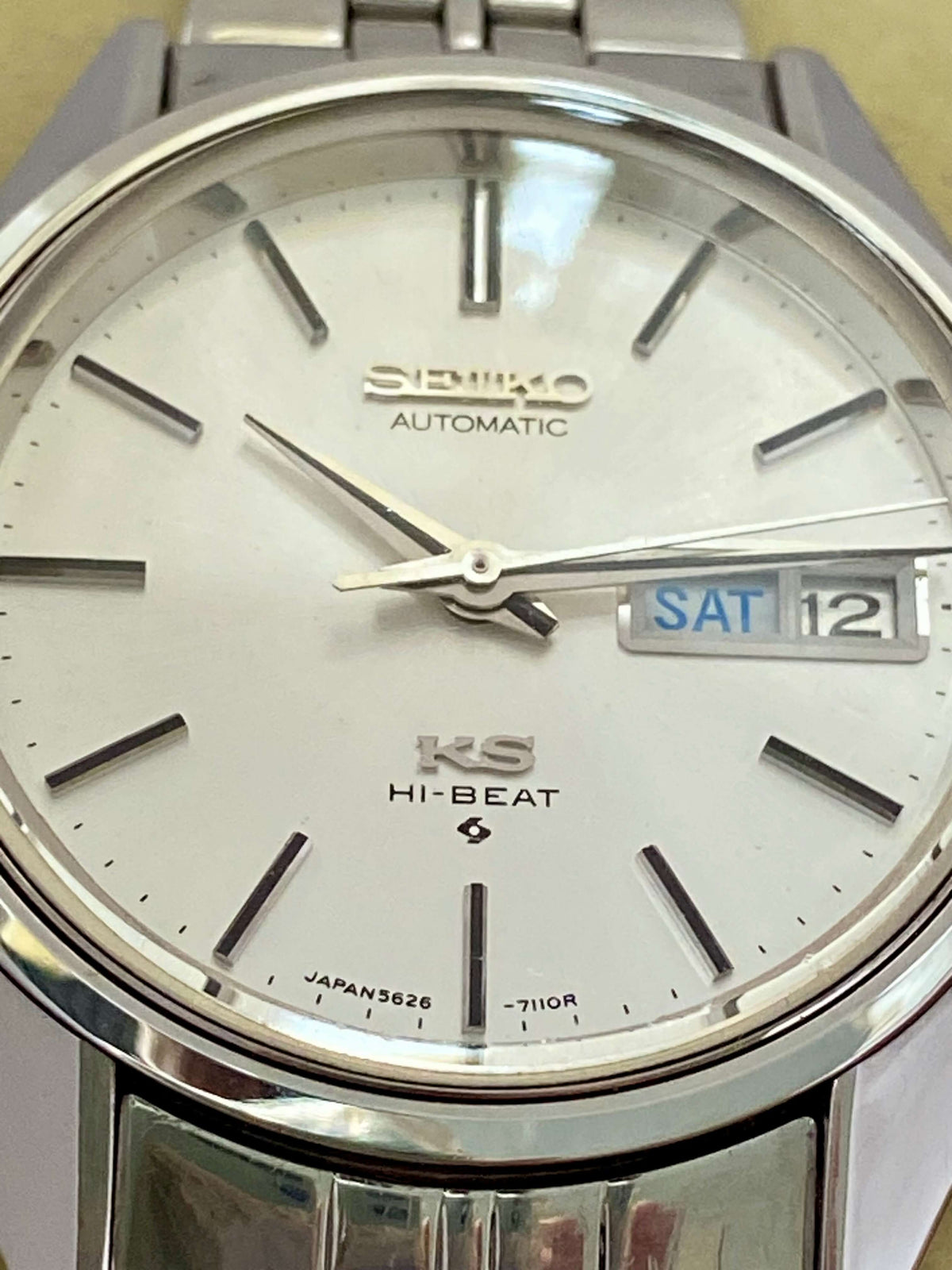 Vintage King Seiko 5626-7111 Hi-Beat Serviced Automatic, September 1972