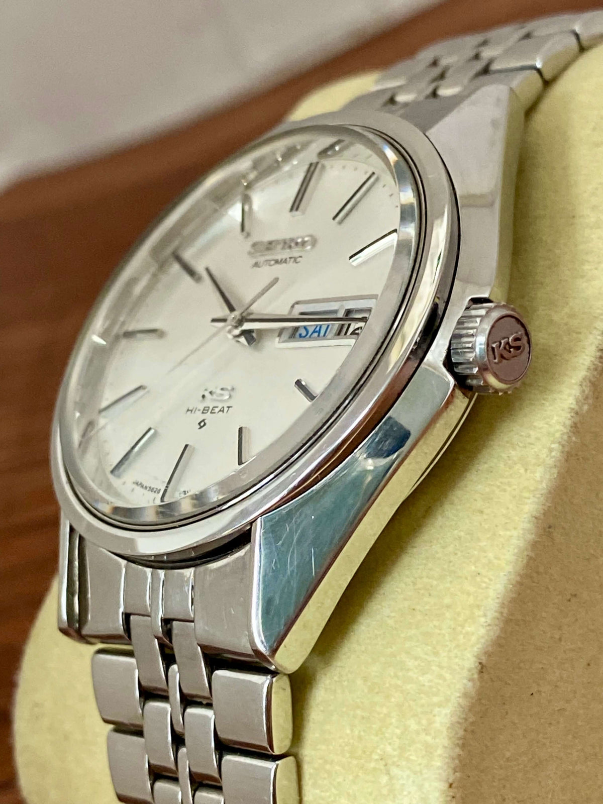Vintage King Seiko 5626-7111 Hi-Beat Serviced Automatic, September 1972