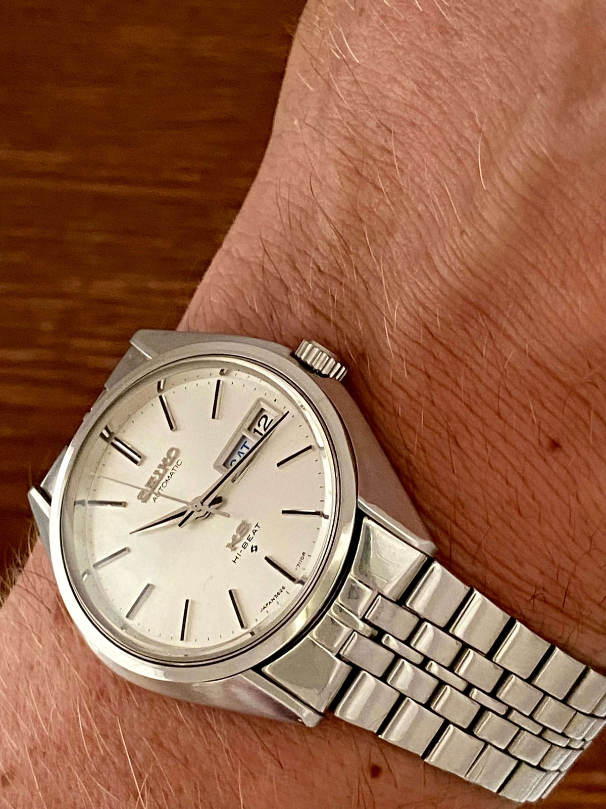 Vintage King Seiko 5626-7111 Hi-Beat Serviced Automatic, September 1972