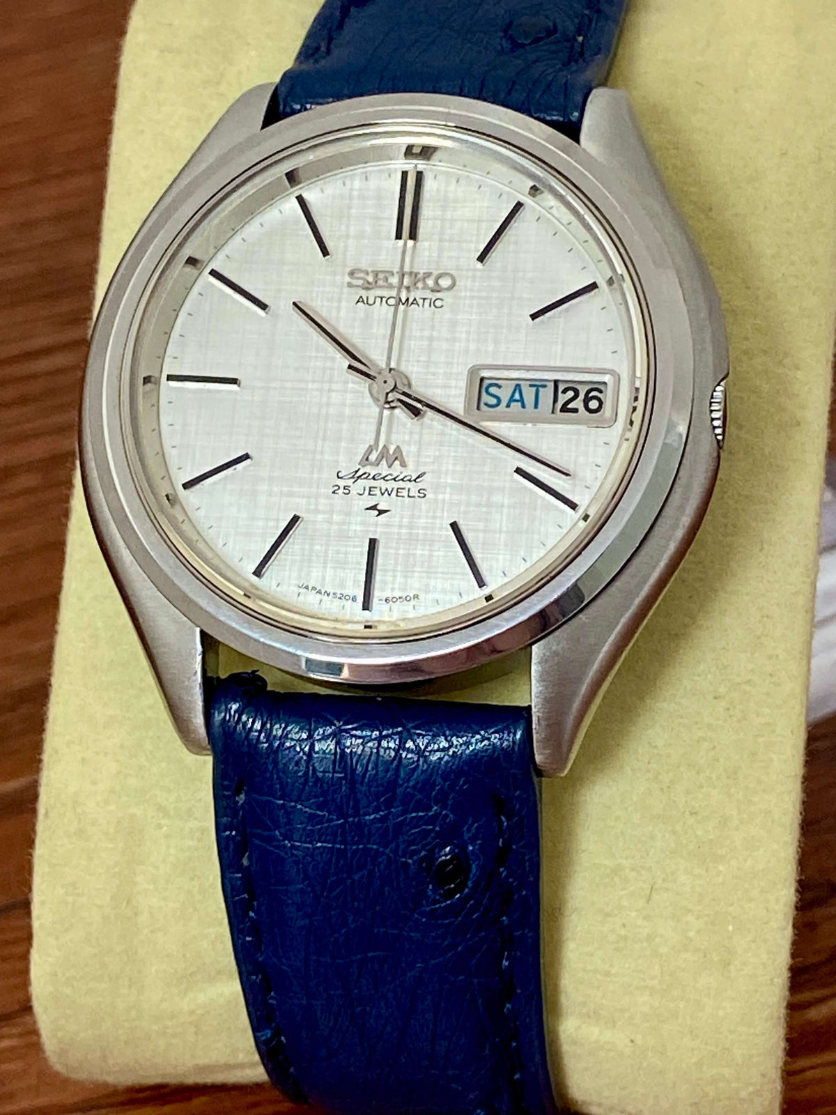 Vintage Seiko Lord Matic Special 5206-6060 Serviced Auto, October 1971