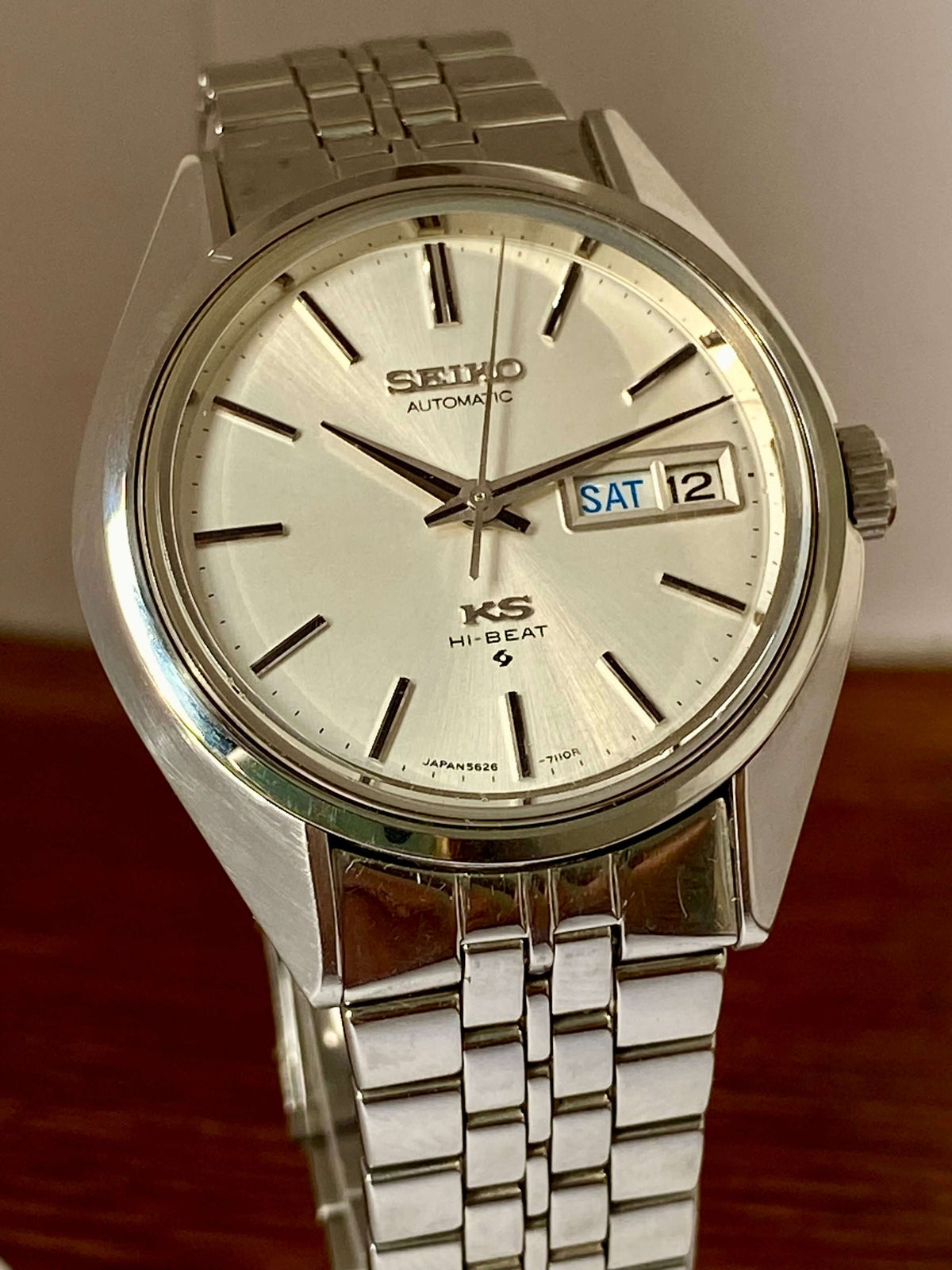 Vintage King Seiko 5626-7111 Hi-Beat Serviced Automatic, September 1972