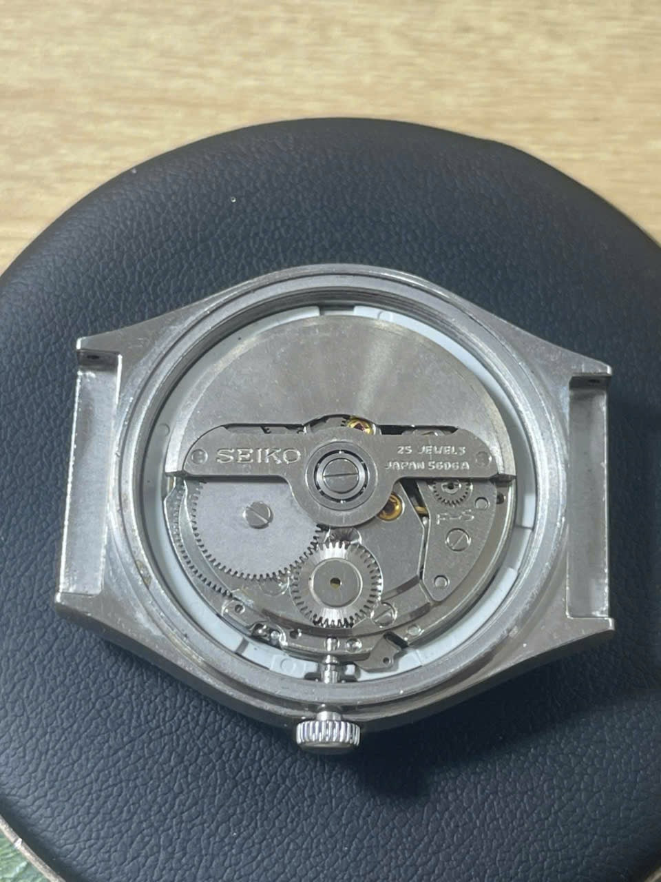 Vintage Seiko Lord Matic 5606-8100 Serviced Blue Tosca, October 1975