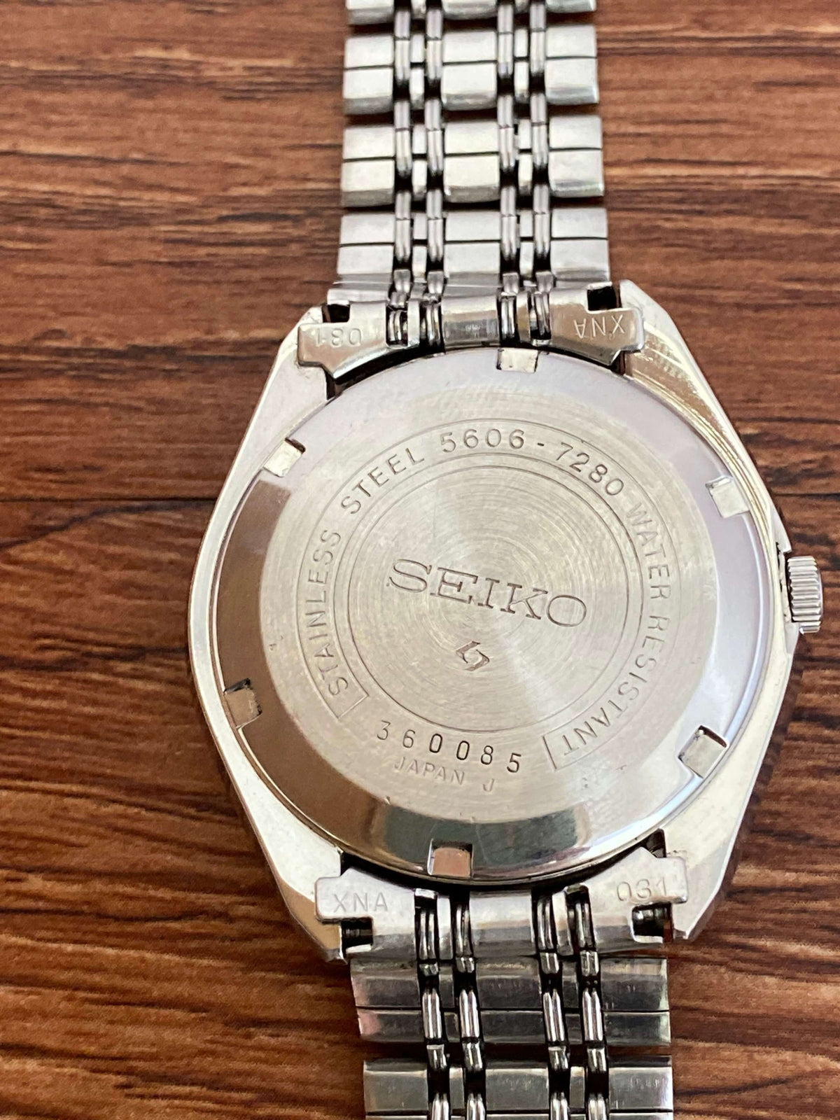 Vintage Seiko Lord Matic 5606-7280 Blue Serviced Automatic, June 1973