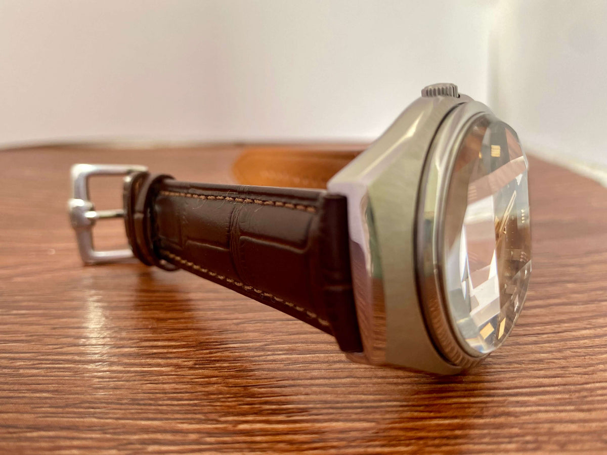 Vintage Seiko Lord Matic 5606-7300 Brown Serviced Automatic, September 1973