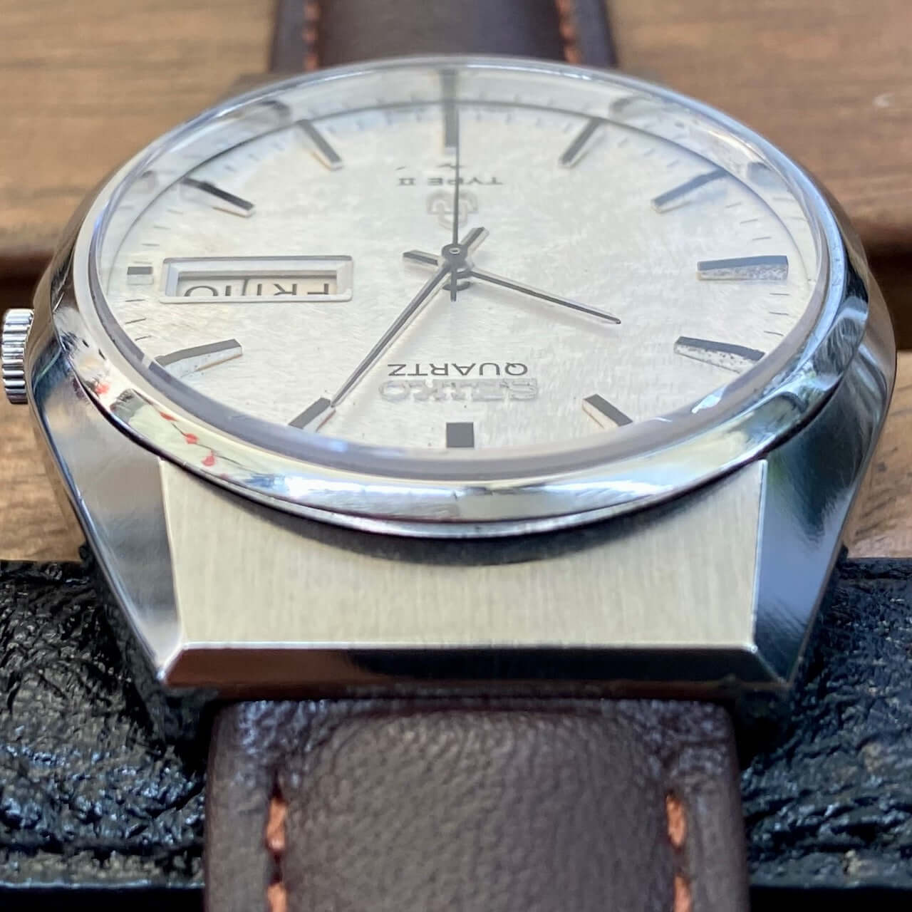 Rare Vintage Seiko Quartz 4336-8050 Snowflake Patina | 1977 – UK