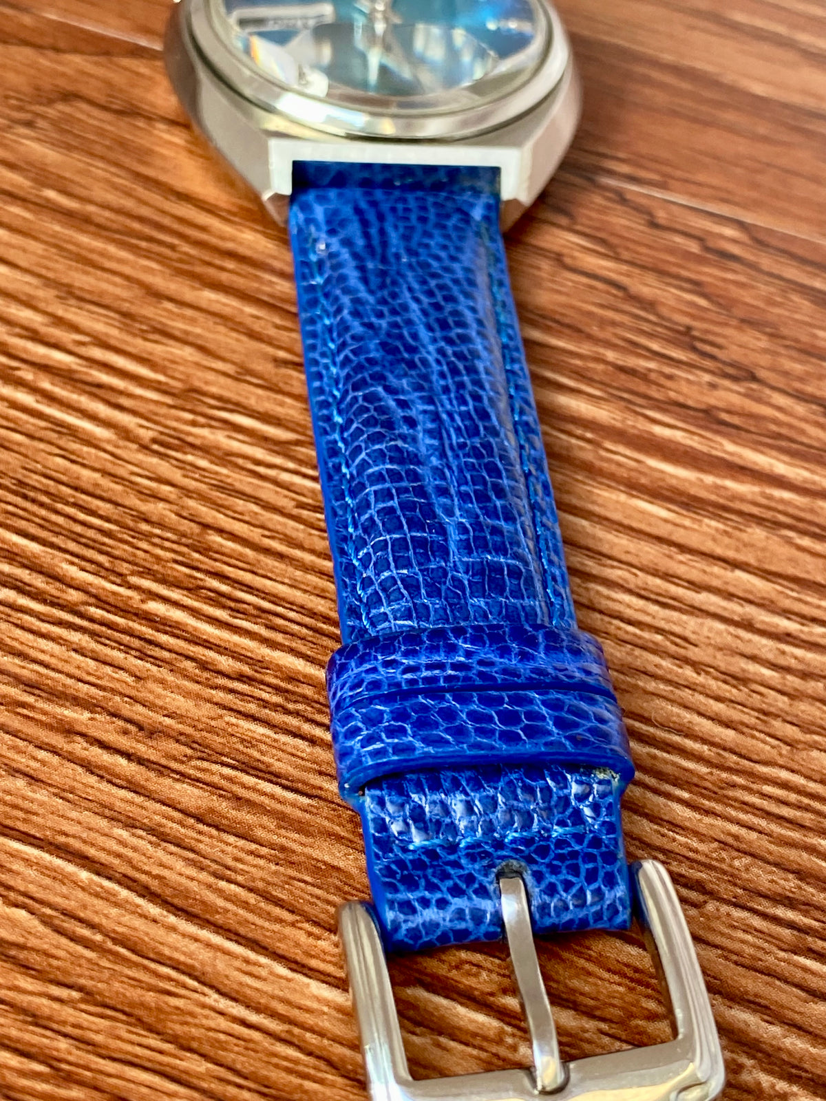 Seiko 5 Actus SS 6106-7700 Blue SERVICED Auto, September 1973