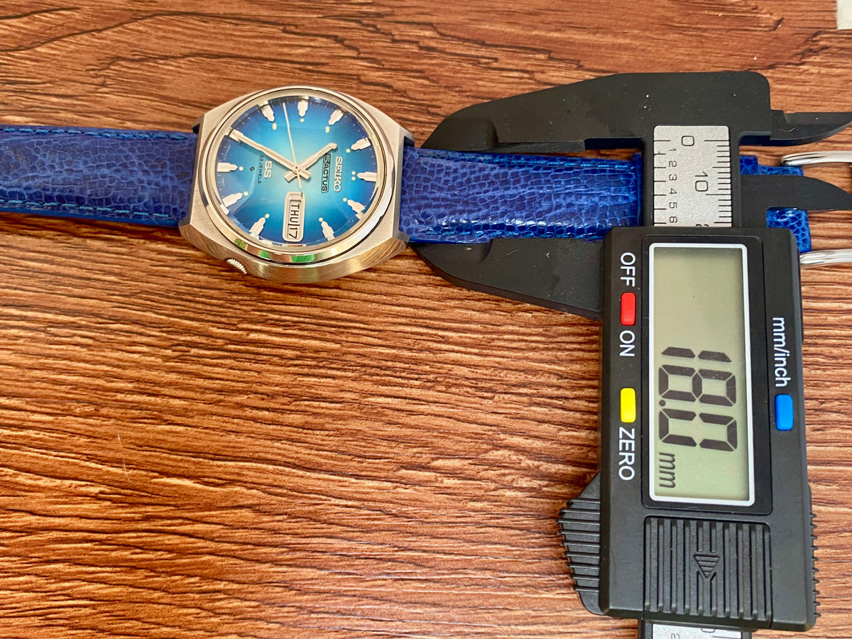Seiko 5 Actus SS 6106-7700 Blue SERVICED Auto, September 1973