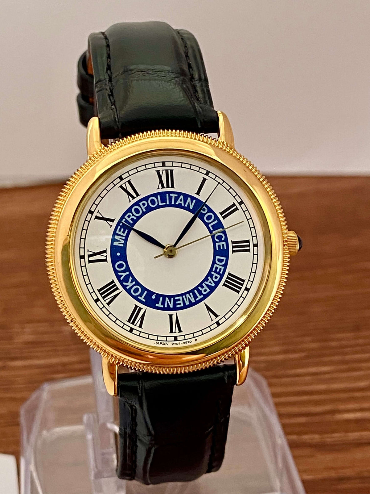 Vintage Seiko Quartz V701-2A70 Tokyo Police Department, February 1991