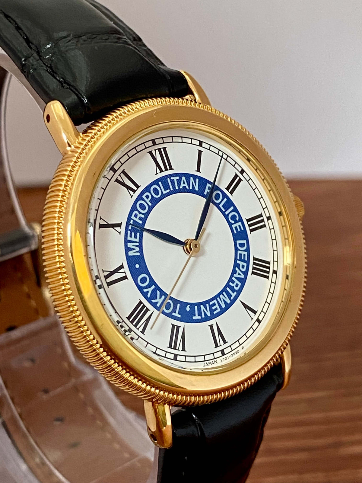 Vintage Seiko Quartz V701-2A70 Tokyo Police Department, February 1991