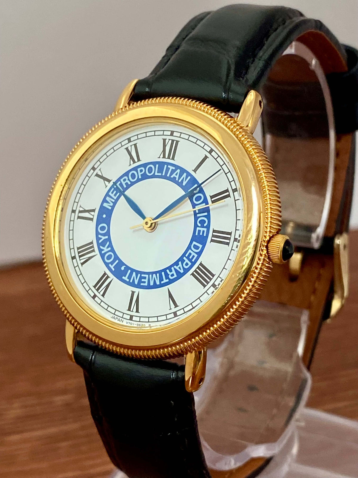 Vintage Seiko Quartz V701-2A70 Tokyo Police Department, February 1991
