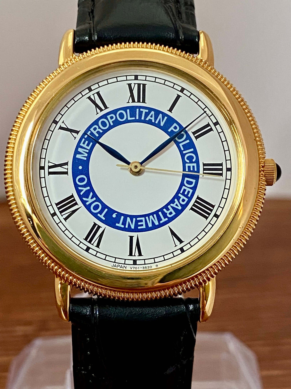 Vintage Seiko Quartz V701-2A70 Tokyo Police Department, February 1991