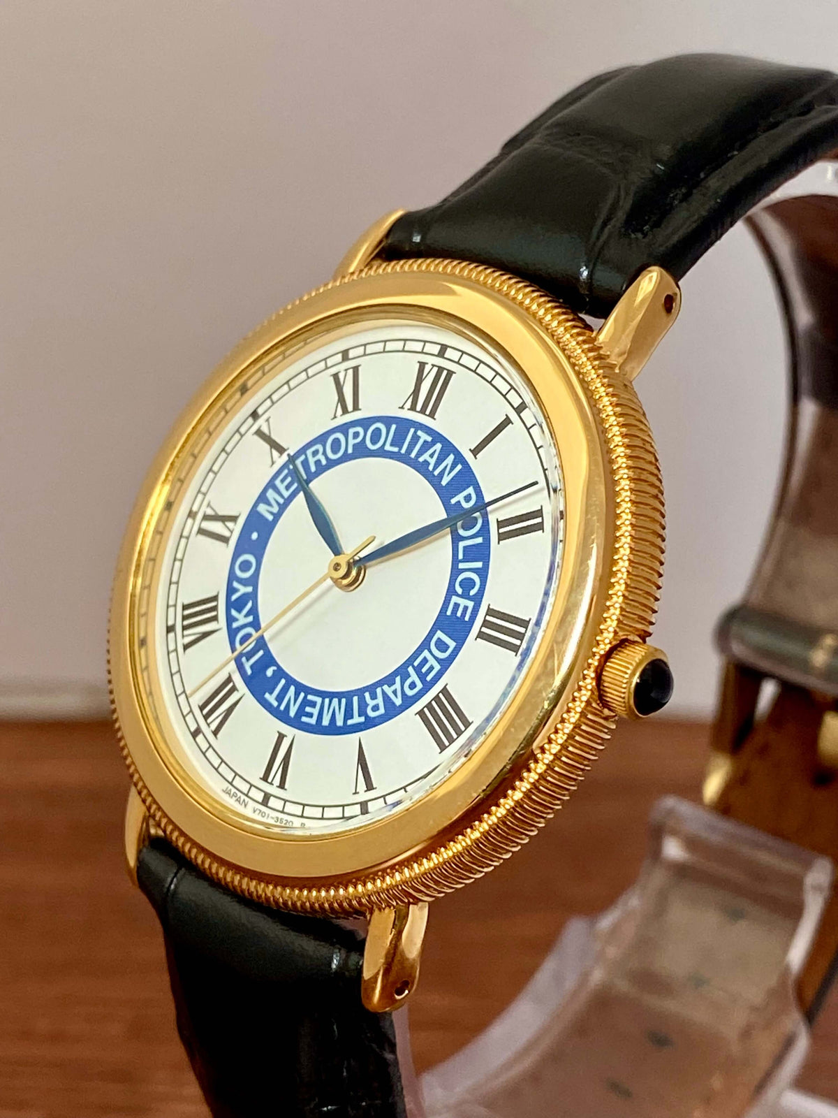 Vintage Seiko Quartz V701-2A70 Tokyo Police Department, February 1991