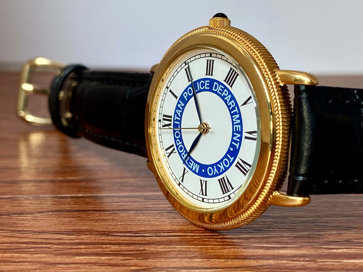 Vintage Seiko Quartz V701-2A70 Tokyo Police Department, February 1991