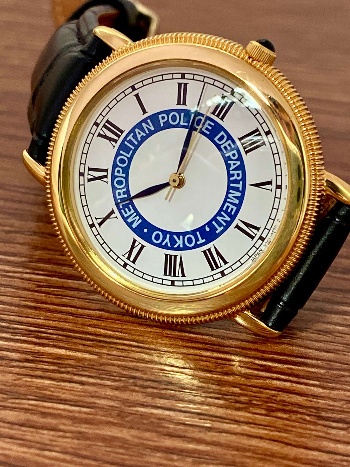 Vintage Seiko Quartz V701-2A70 Tokyo Police Department, February 1991