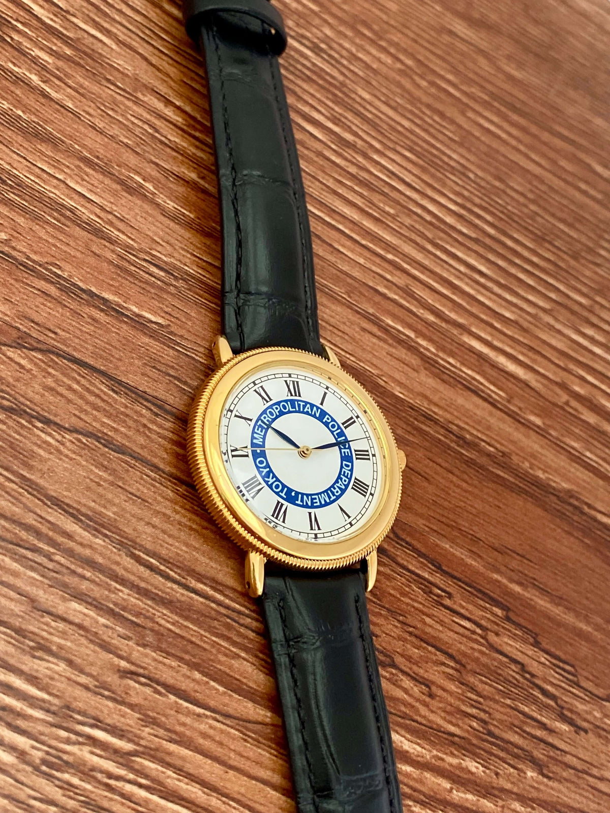 Vintage Seiko Quartz V701-2A70 Tokyo Police Department, February 1991