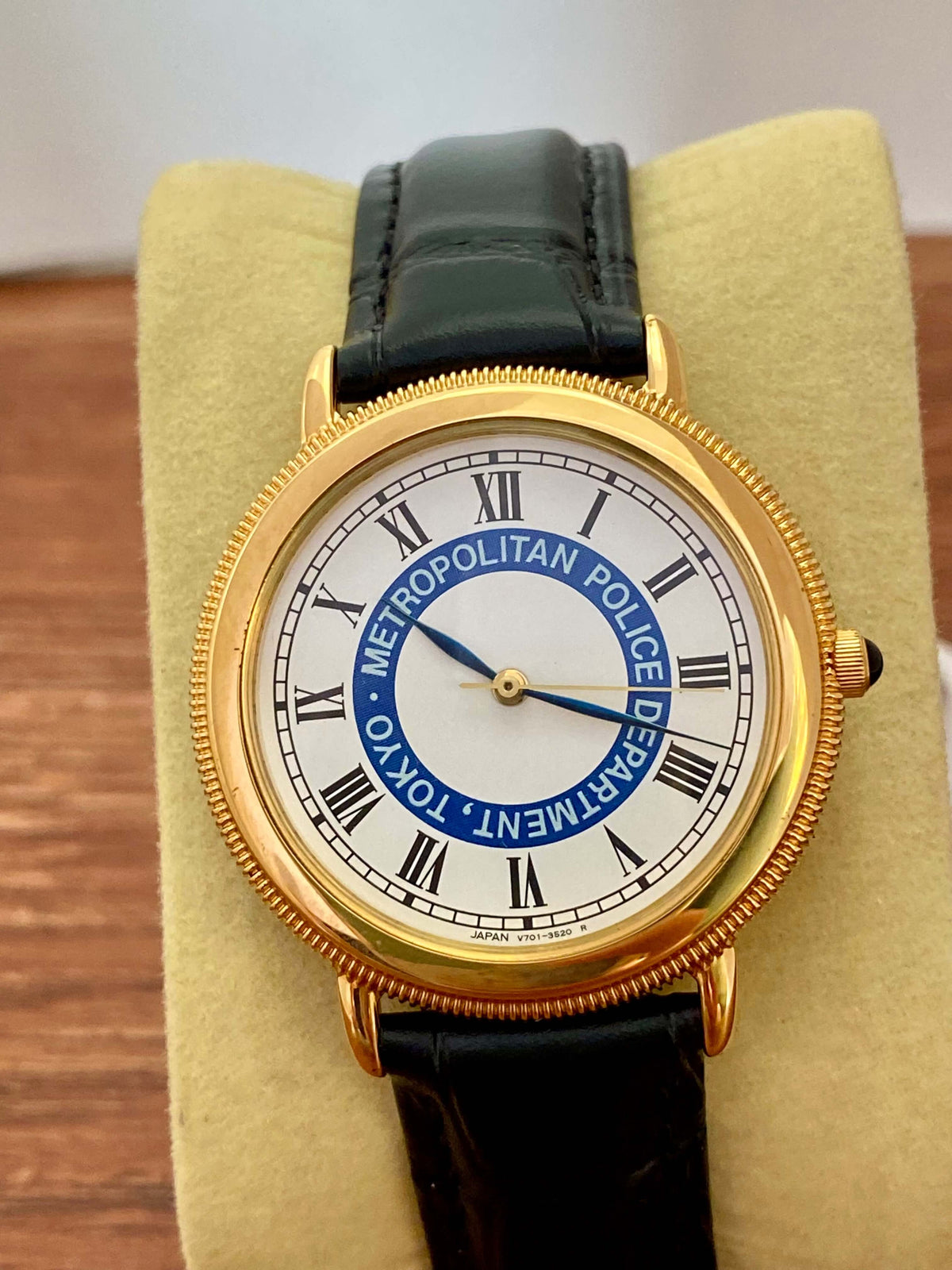 Vintage Seiko Quartz V701-2A70 Tokyo Police Department, February 1991