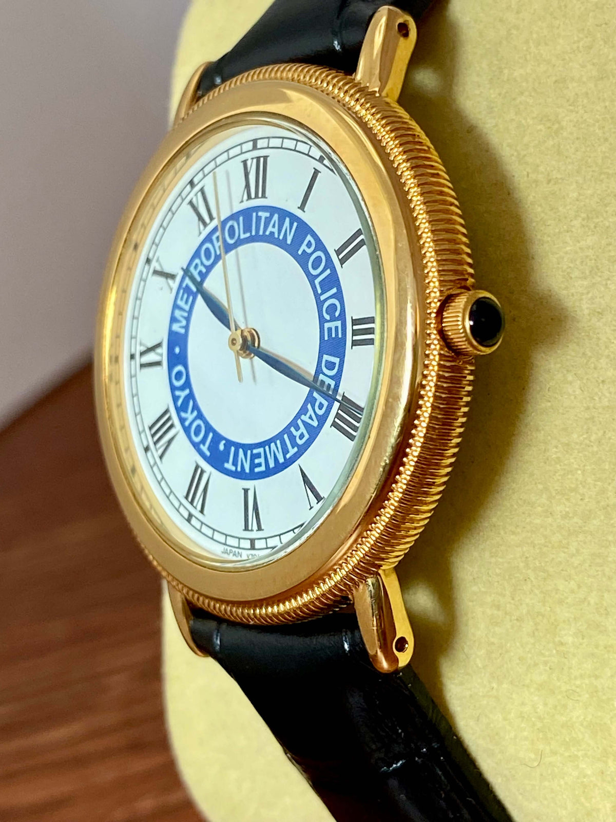 Vintage Seiko Quartz V701-2A70 Tokyo Police Department, February 1991