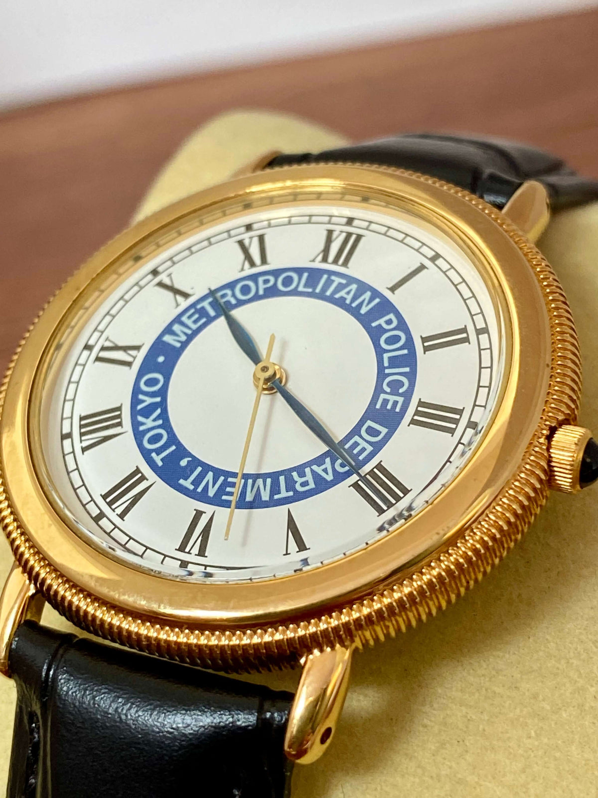 Vintage Seiko Quartz V701-2A70 Tokyo Police Department, February 1991