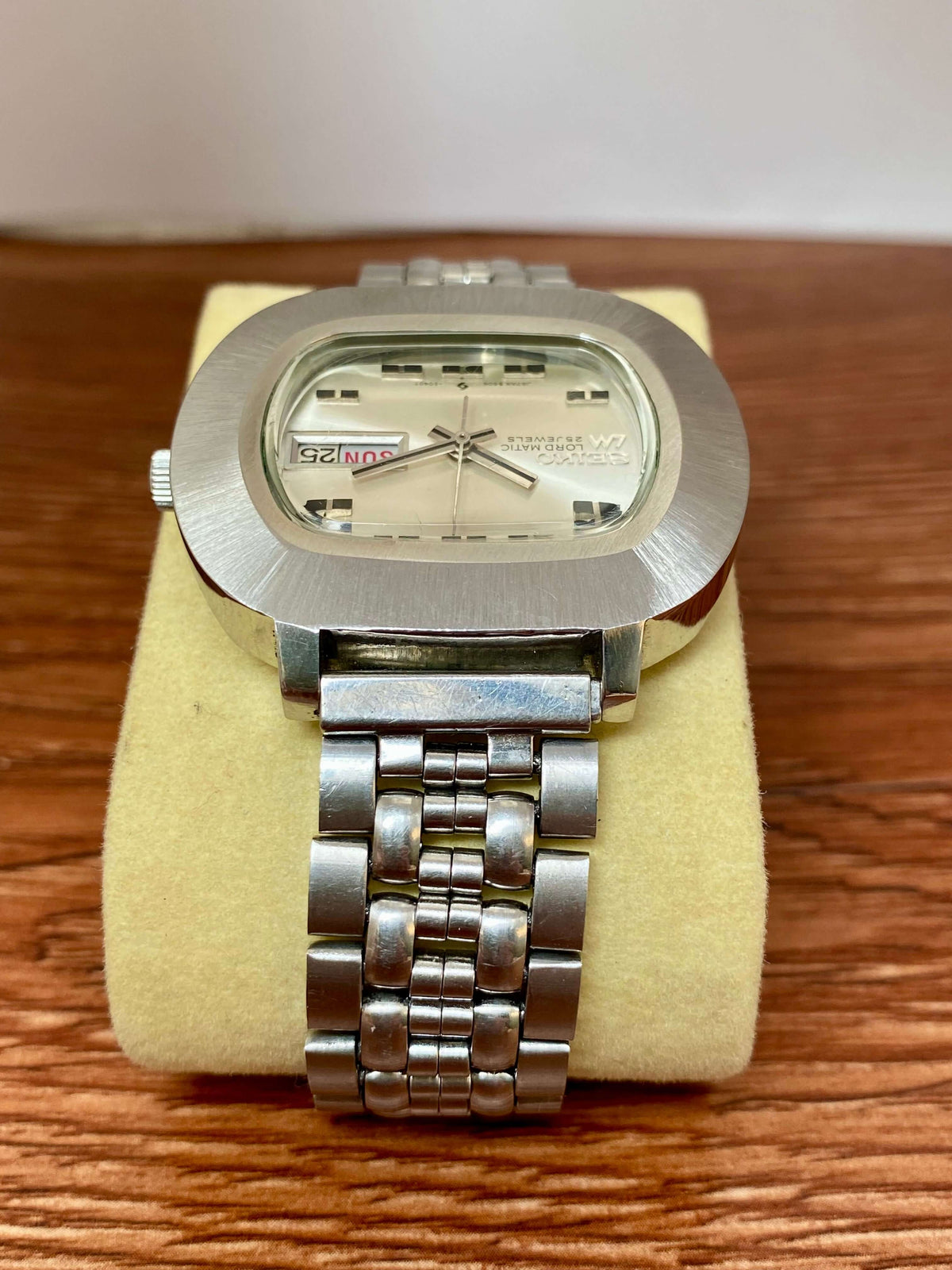Vintage Seiko Lord Matic 5606-5010 Serviced TV Screen, July 1970