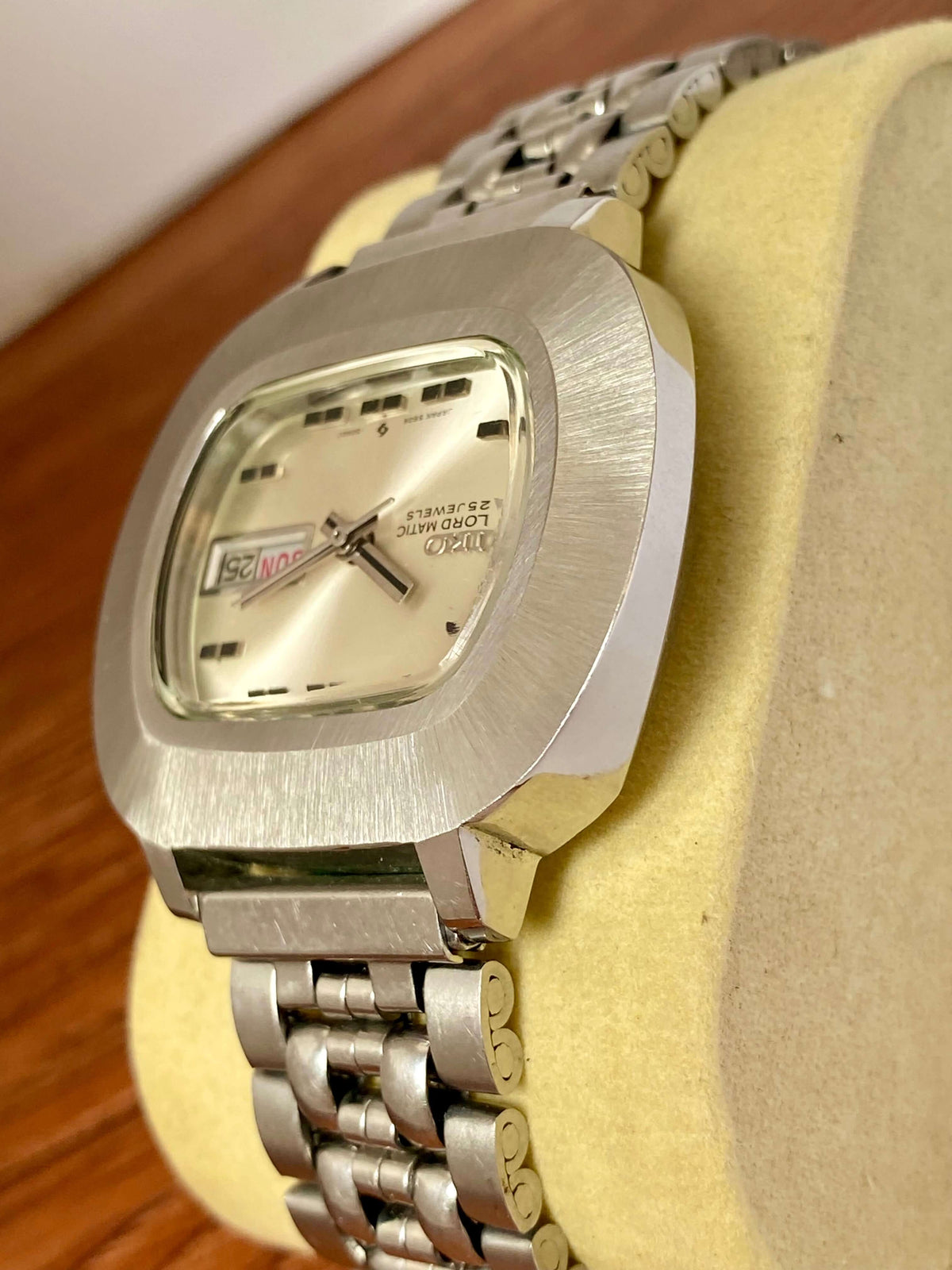 Vintage Seiko Lord Matic 5606-5010 Serviced TV Screen, July 1970
