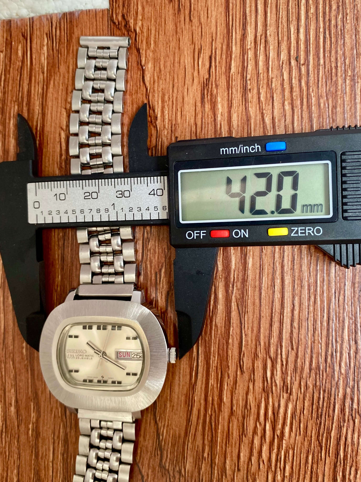 Vintage Seiko Lord Matic 5606-5010 Serviced TV Screen, July 1970