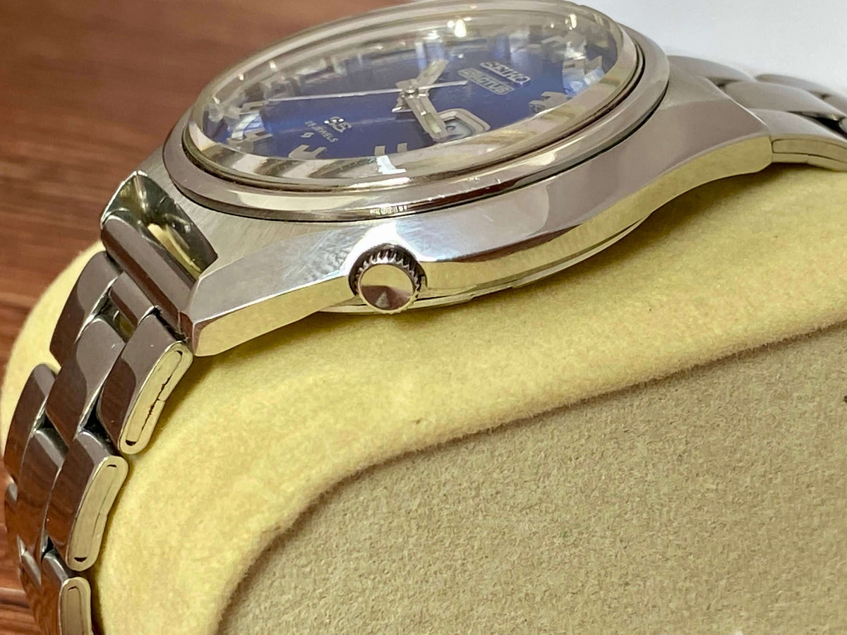 Seiko 5 Actus SS 6106-7580 Blue SERVICED Automatic, February 1973