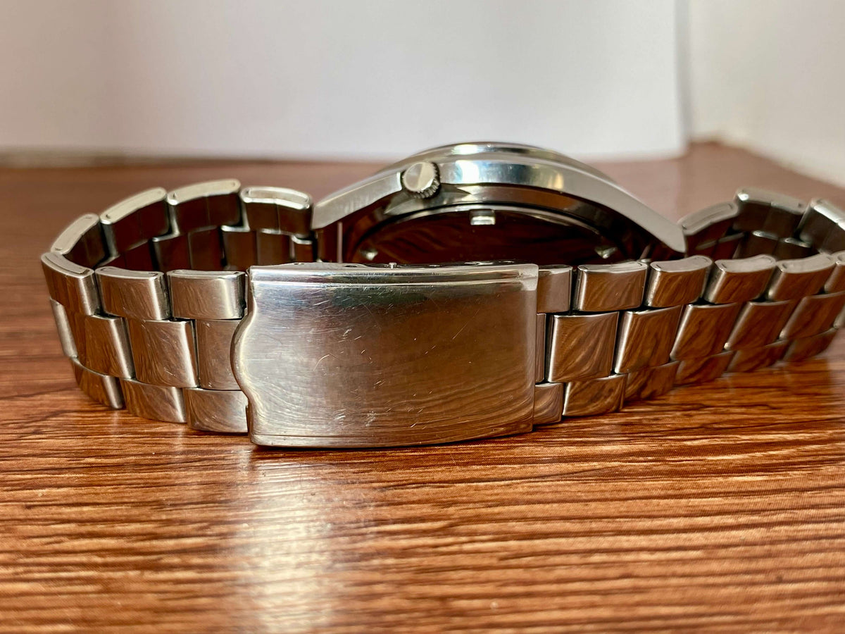 Seiko 5 Actus SS 6106-7580 Blue SERVICED Automatic, February 1973