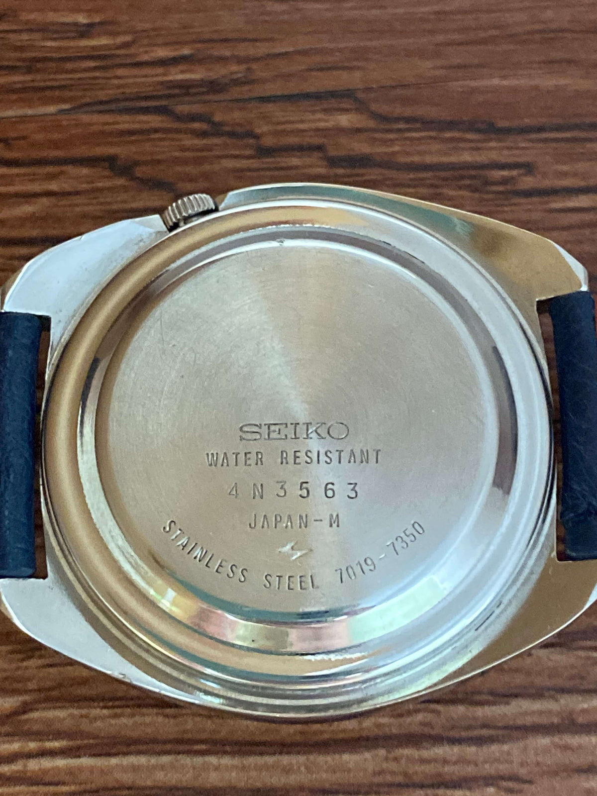 Vintage Seiko 5 Actus 7019-7350 Blue SERVICED Automatic, November 1974