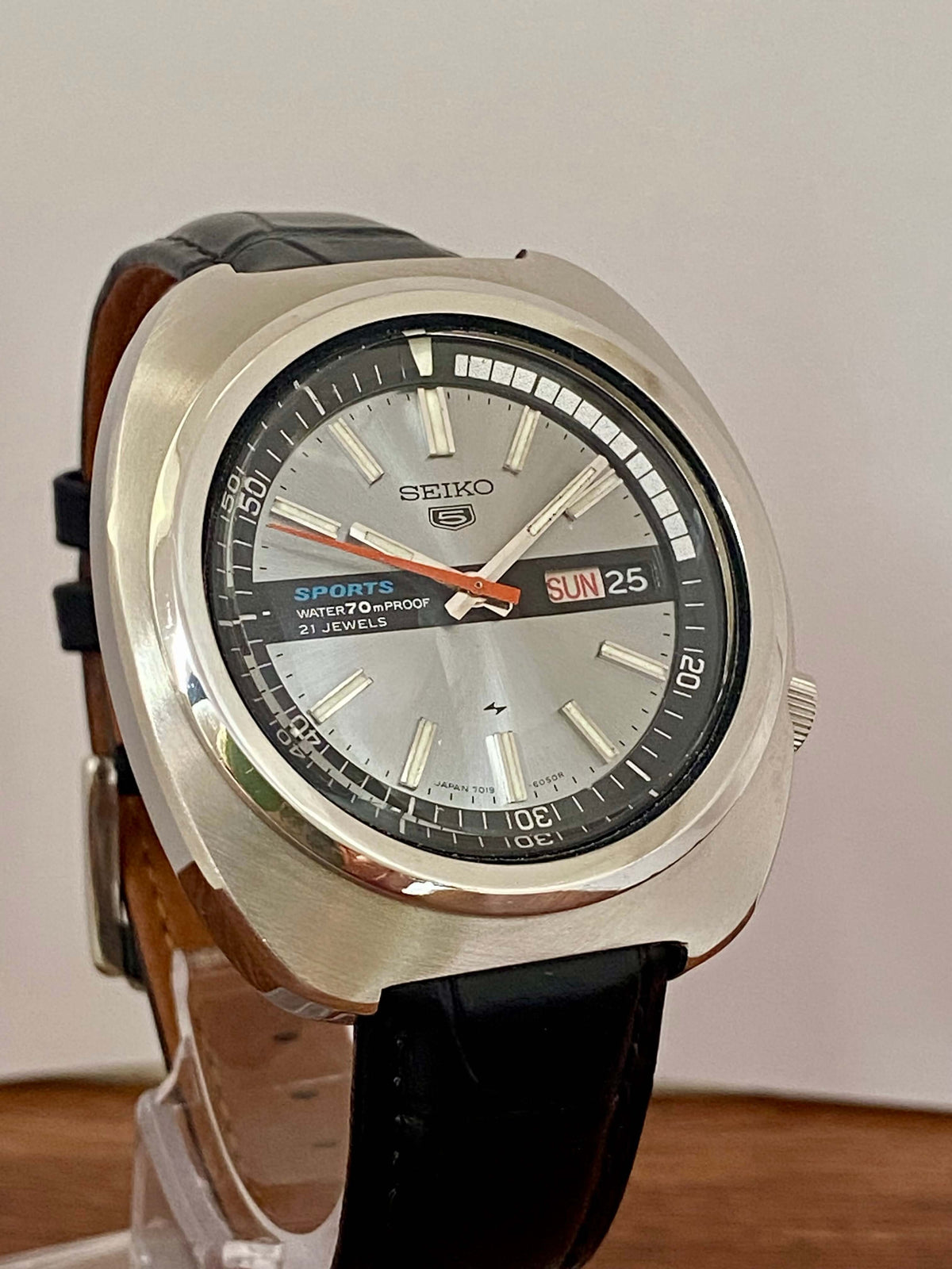 Seiko 5 Sports 7019-6030 Big Body Serviced Automatic, May 1970