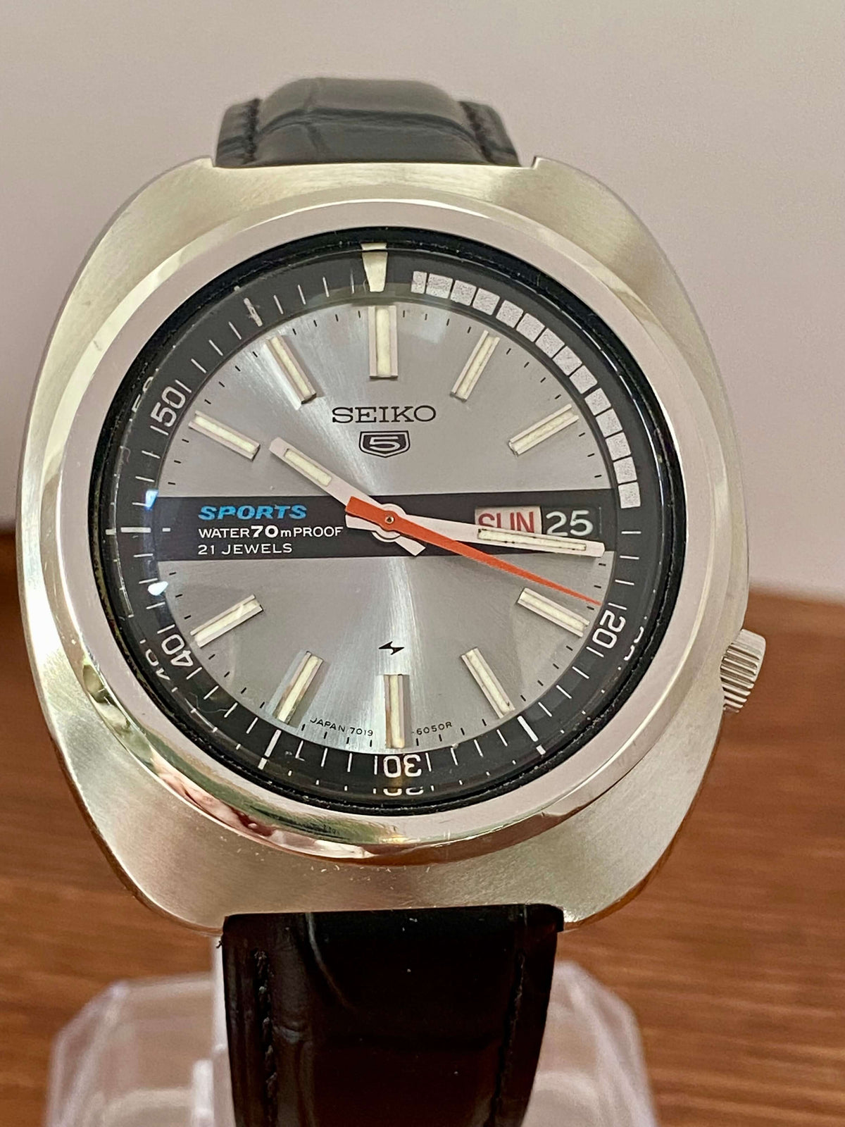 Seiko 5 Sports 7019-6030 Big Body Serviced Automatic, May 1970